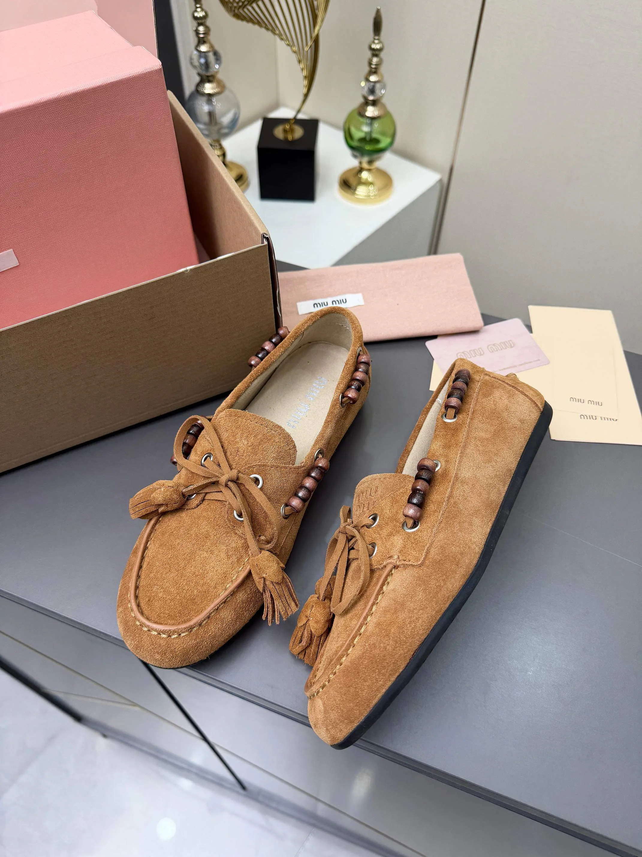 Лоферы И Мокасины Женские Miu Miu 11602264