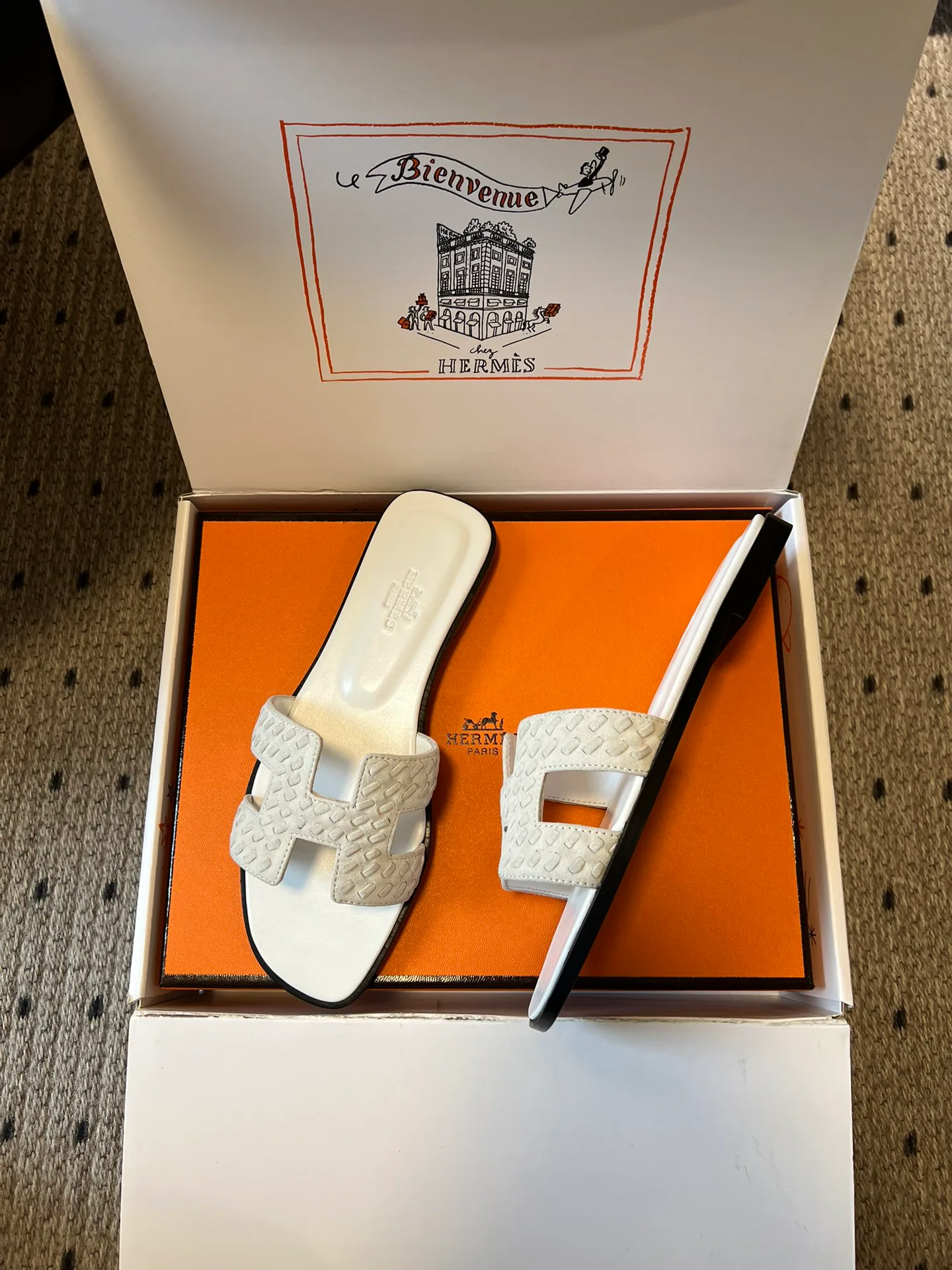 Шлепанцы Женские Hermes 10209528