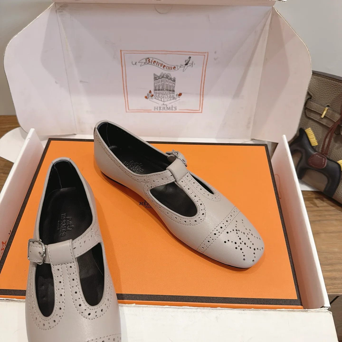 Балетки Женские Hermes 17394774