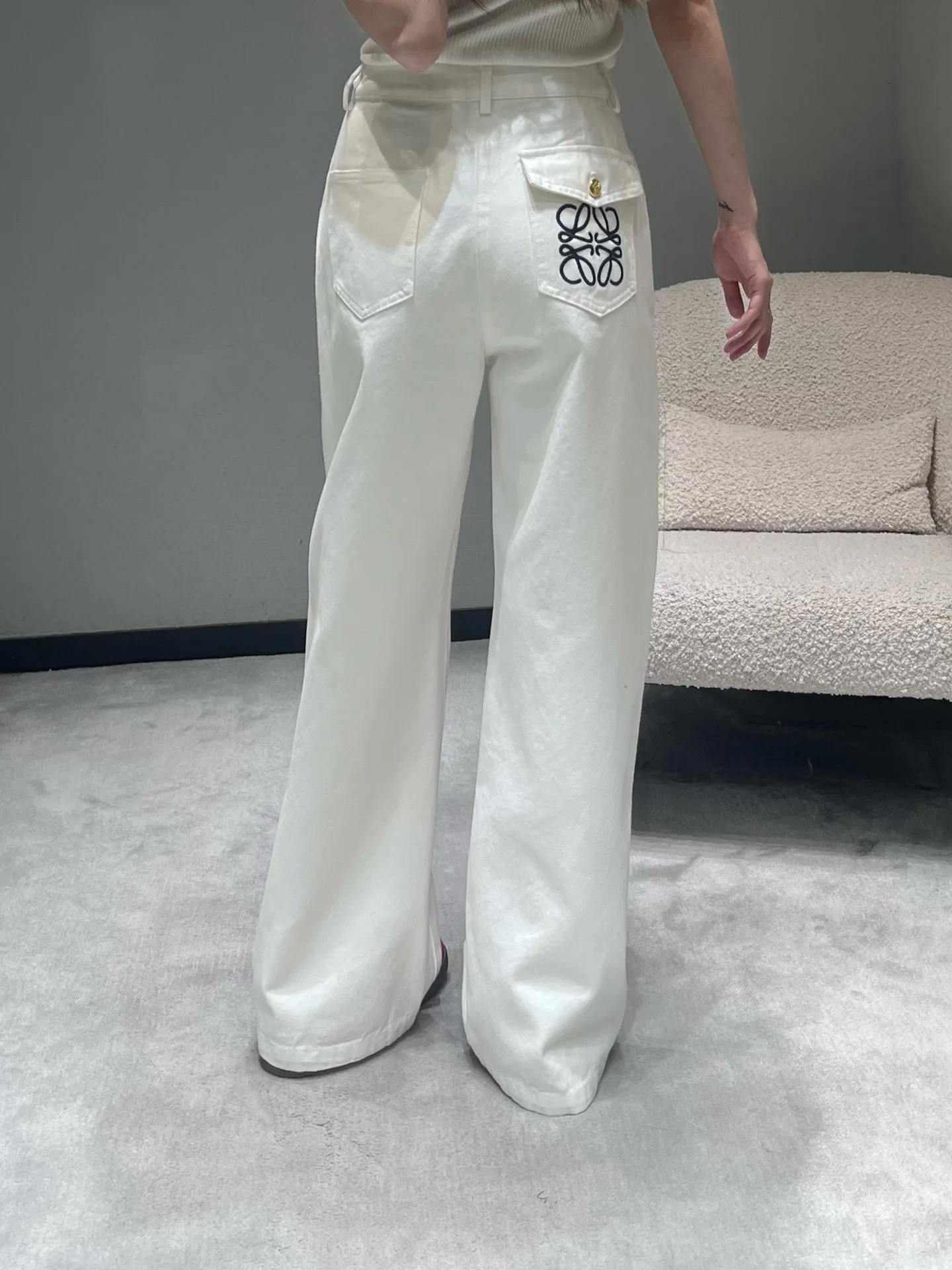 Джинсы Женские Loewe 3997573