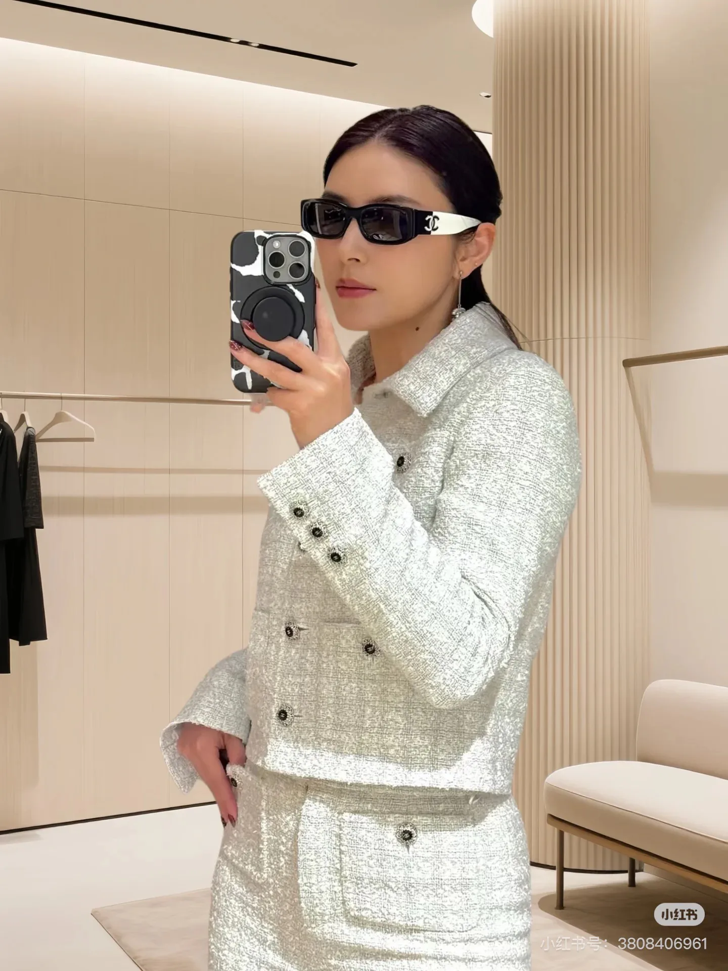 Куртки И Пуховики Женские Chanel 132006