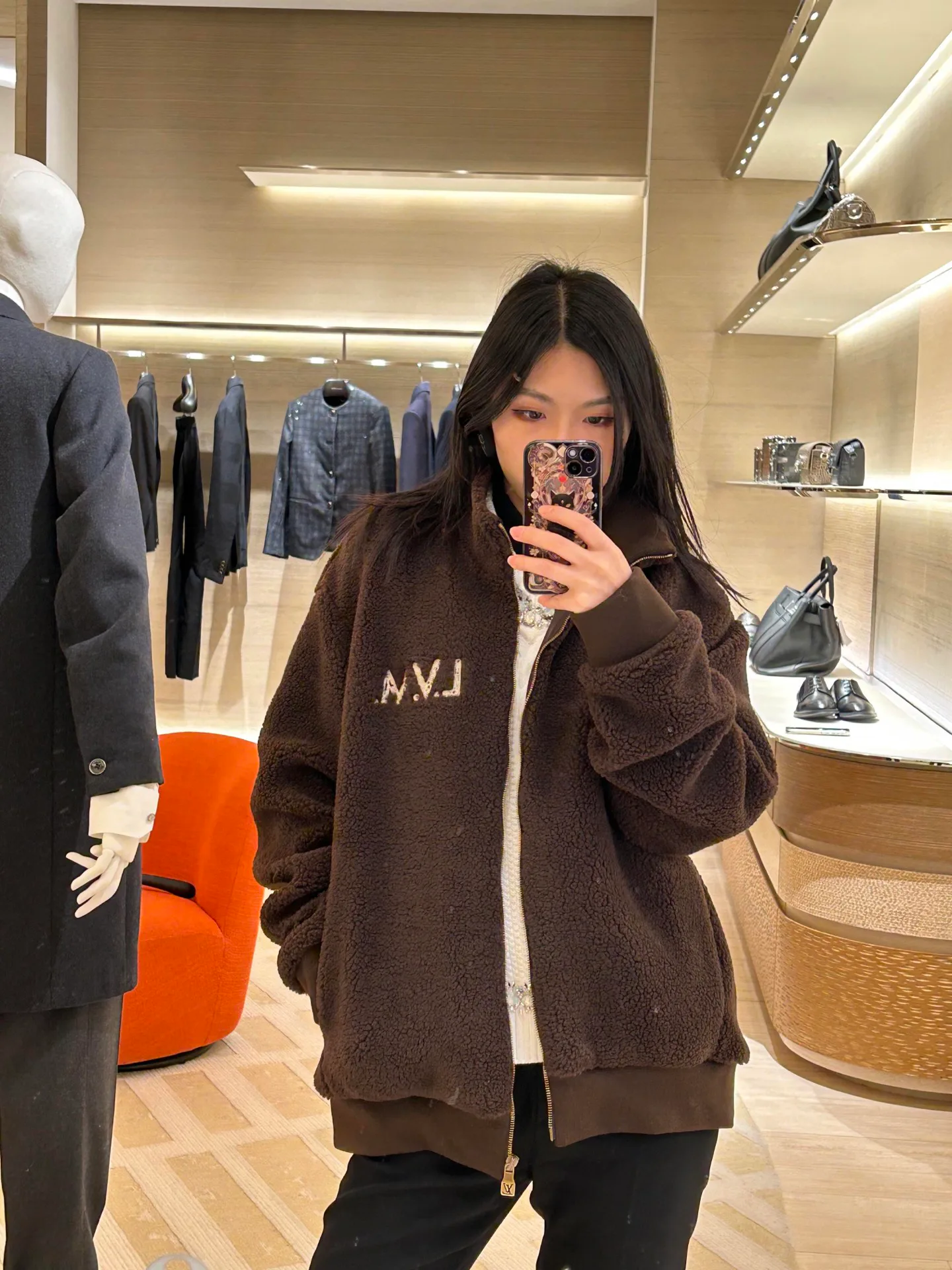 Куртки И Пуховики Женские Louis Vuitton 1512560