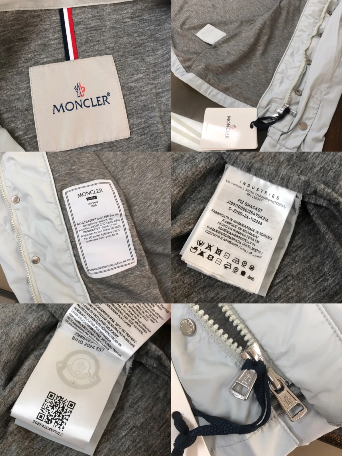 Куртки И Пуховики Женские Moncler 9906937