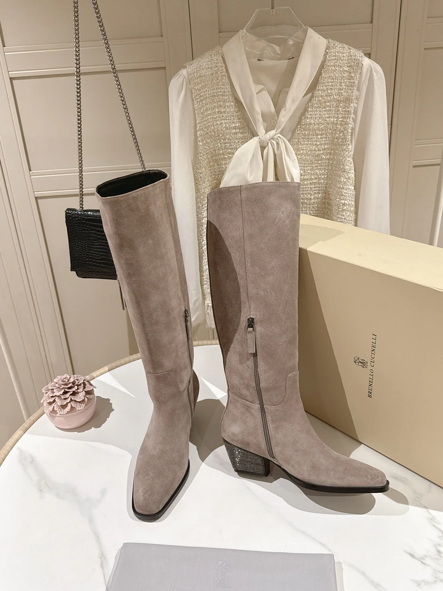 Сапоги Женские Brunello Cucinelli 18269576