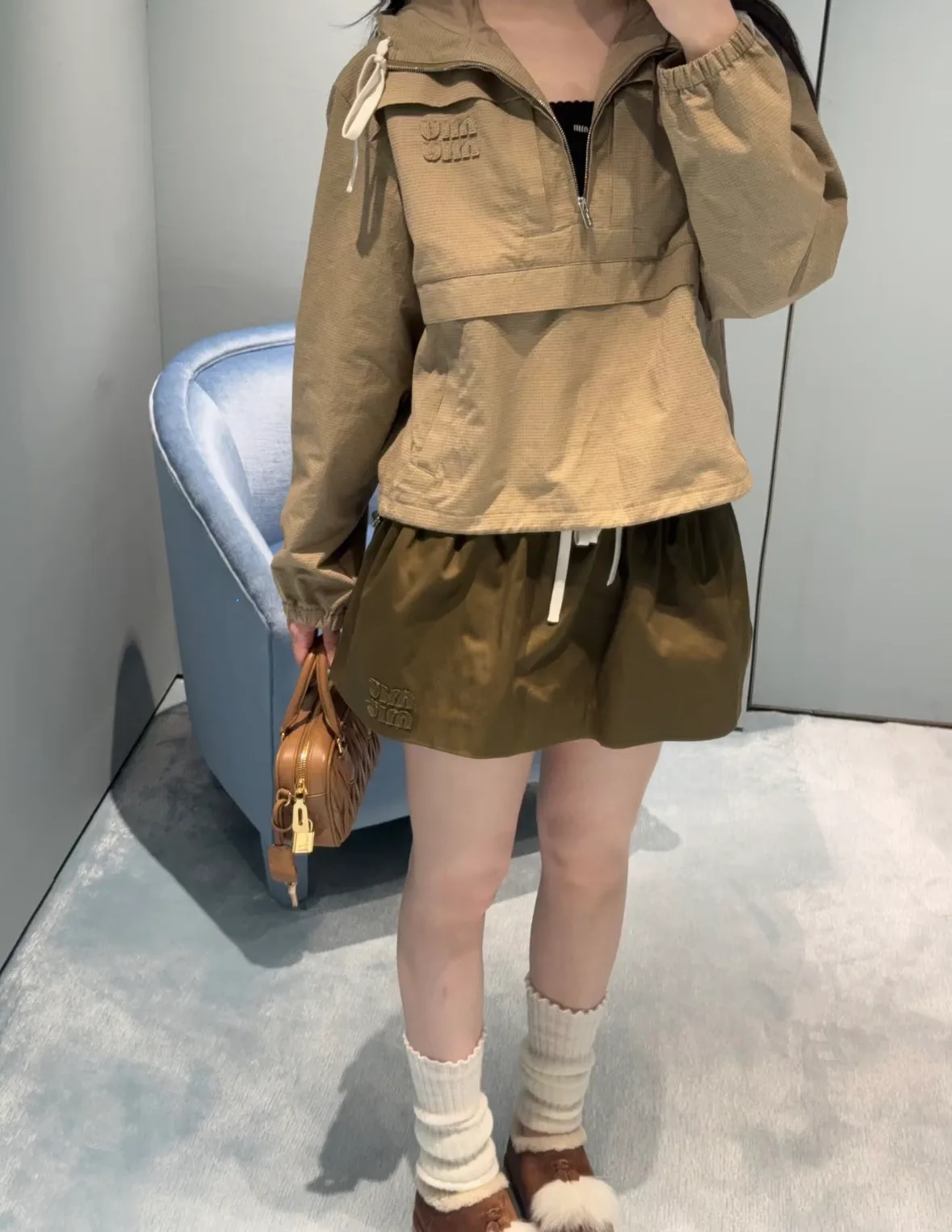 Куртки И Пуховики Женские Miu Miu 13543769