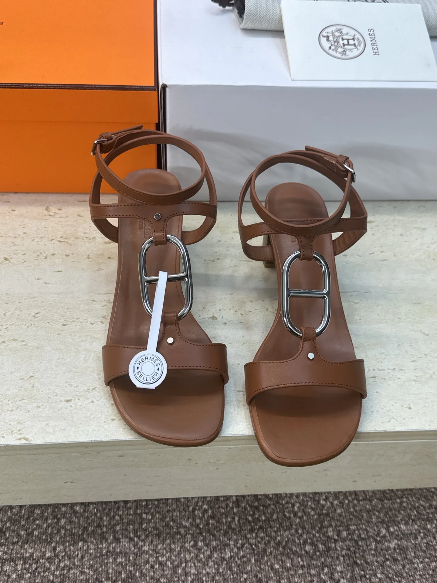 Босоножки Женские Hermes 11465203