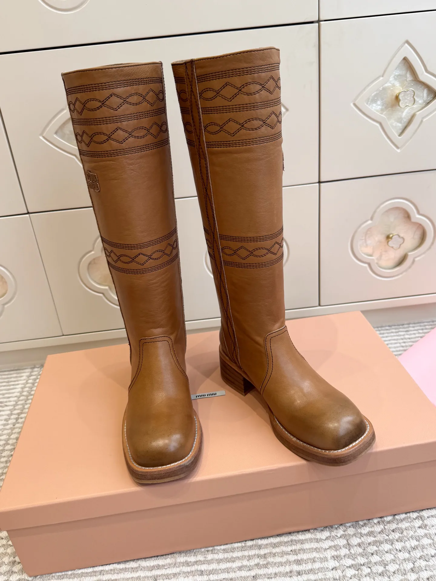 Сапоги Женские Miu Miu 19423982