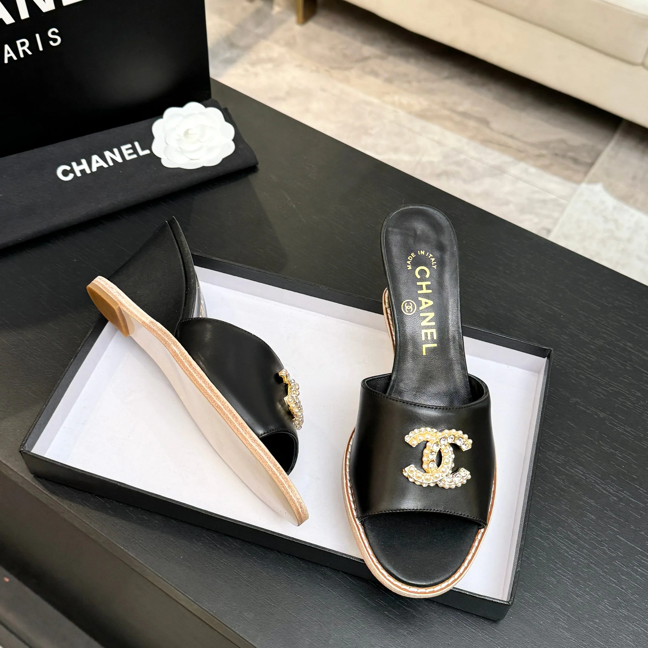 Босоножки Женские Chanel 10476319