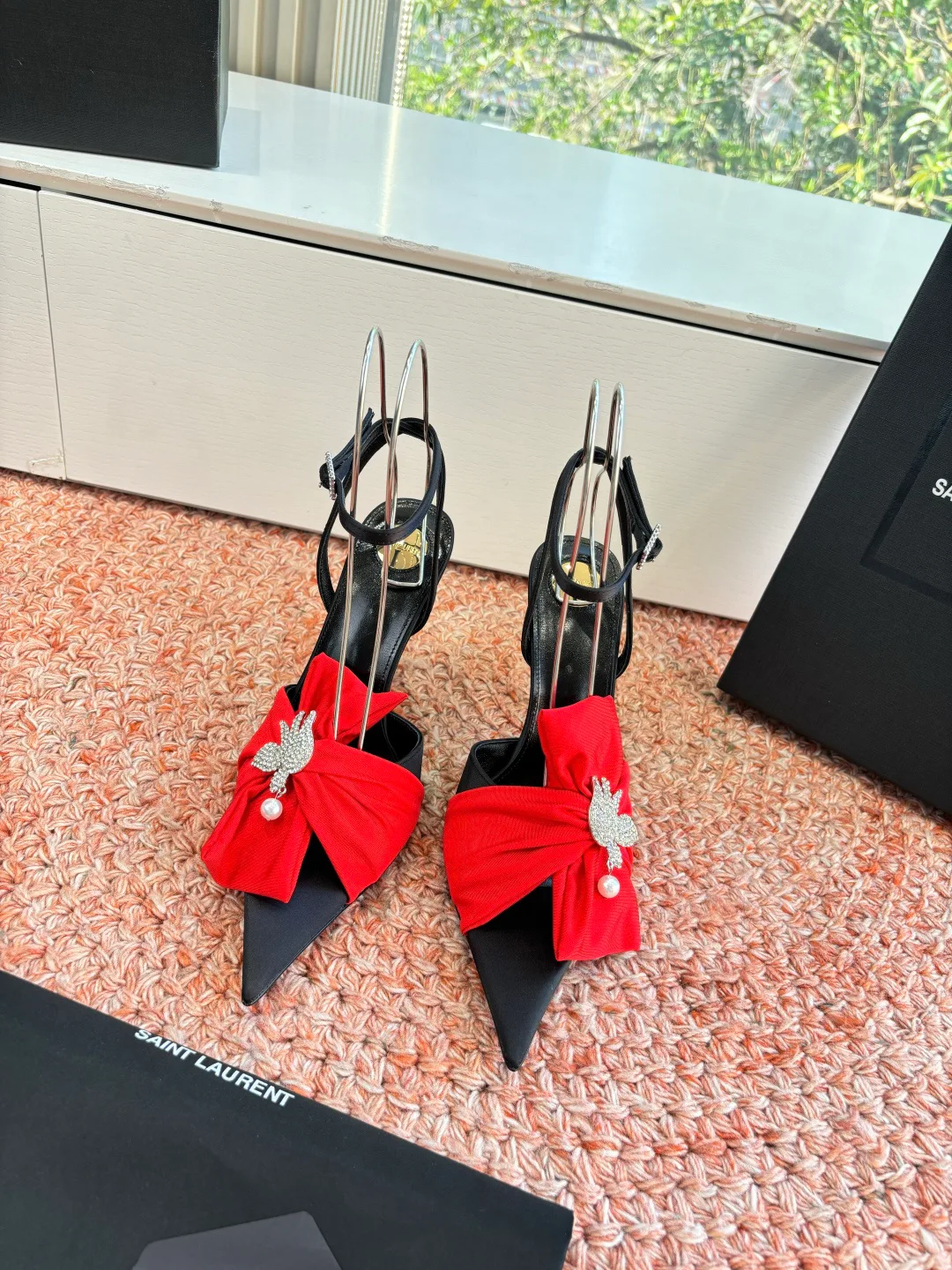 Босоножки Женские Saint Laurent 1262041