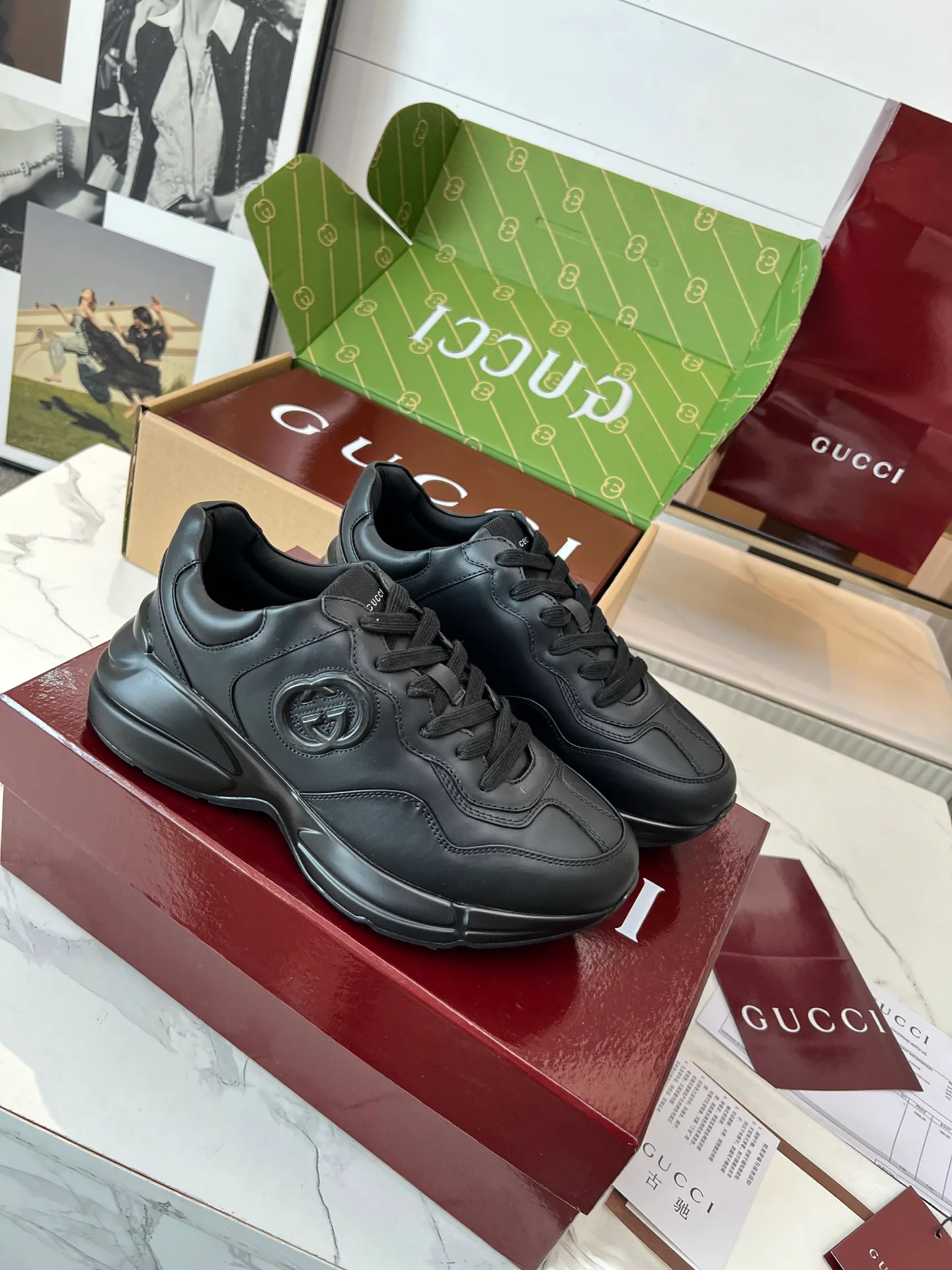 Кроссовки Женские Gucci 5120065