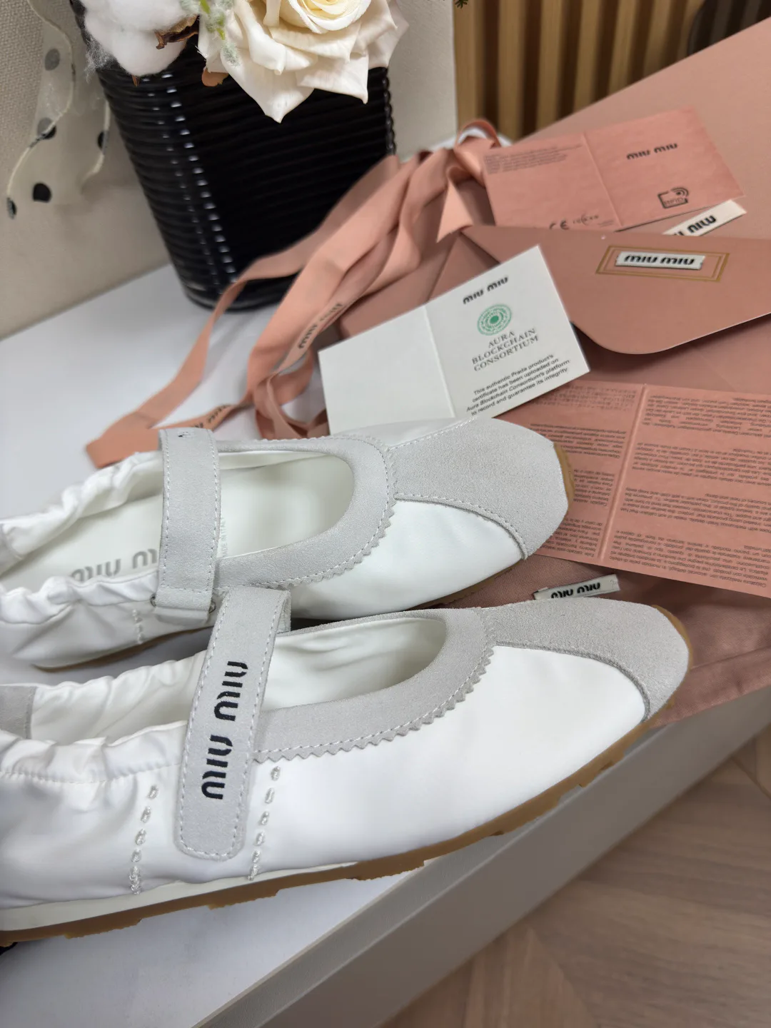 Балетки Женские Miu Miu 11176643