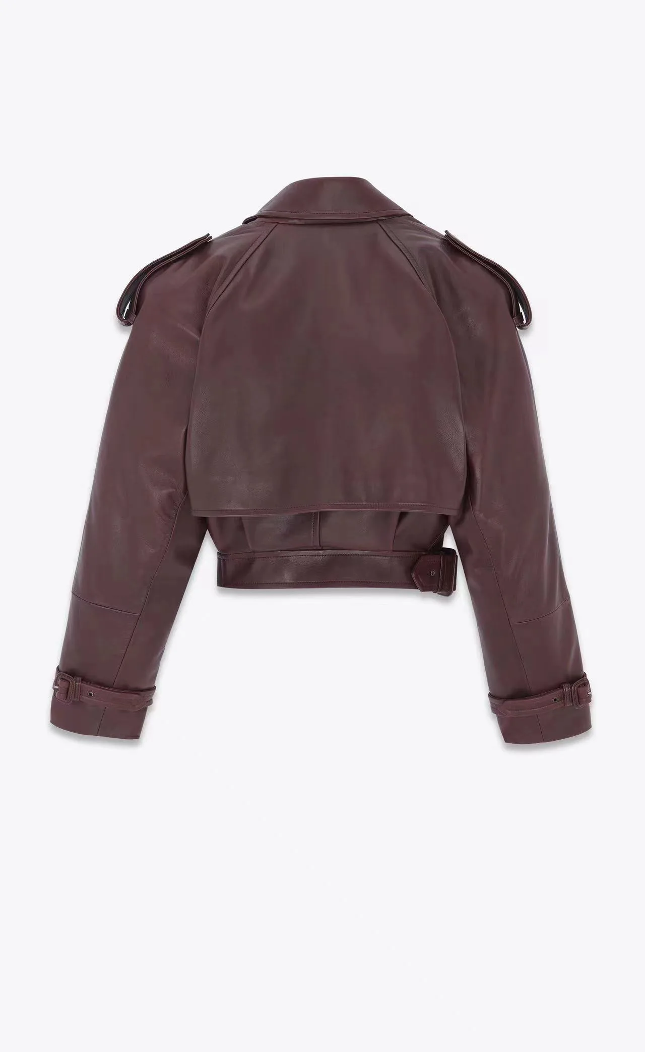 Кожаные Куртки И Дублёнки Женские Saint Laurent 11428922