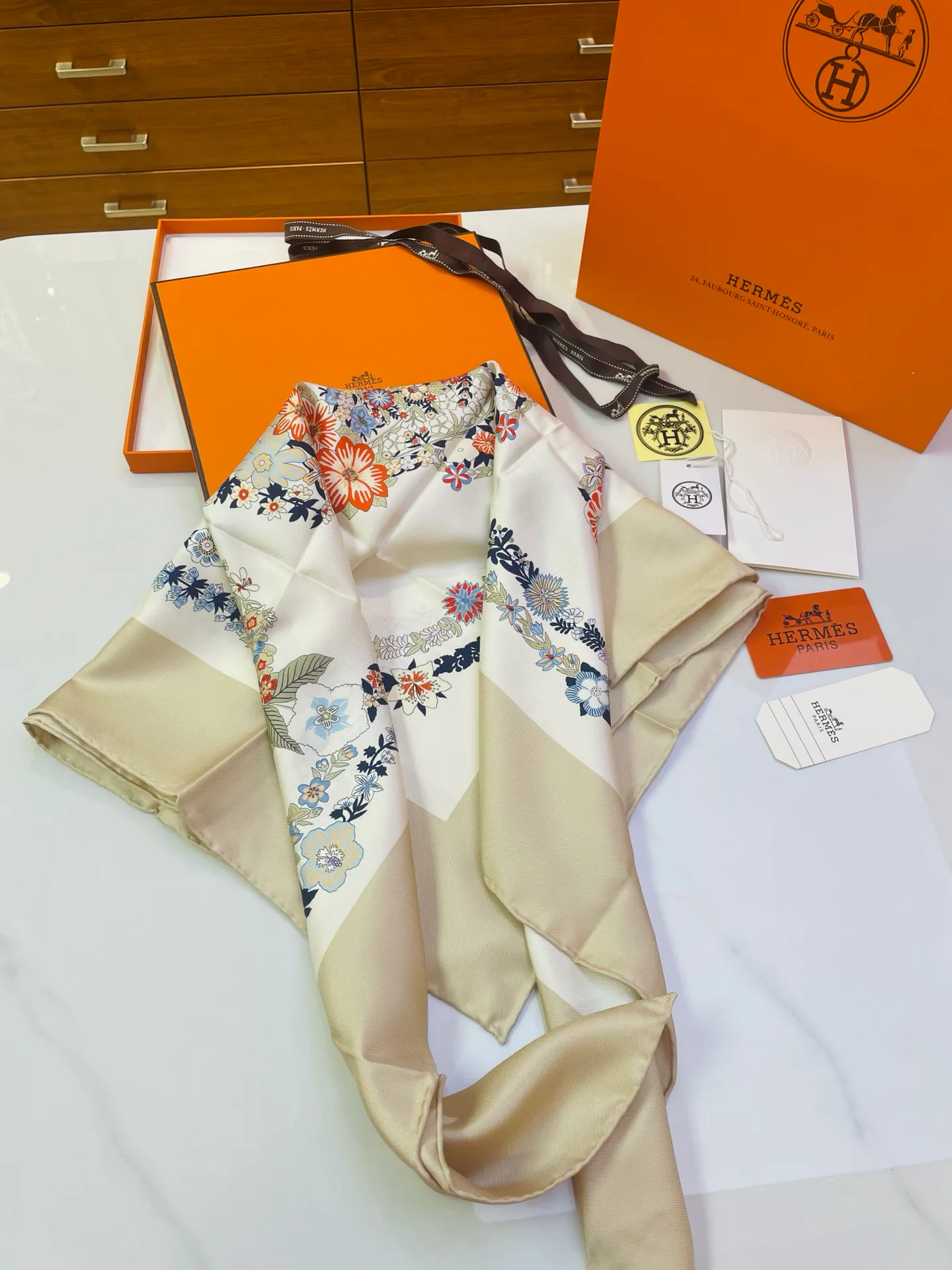 Платки Hermes 14242