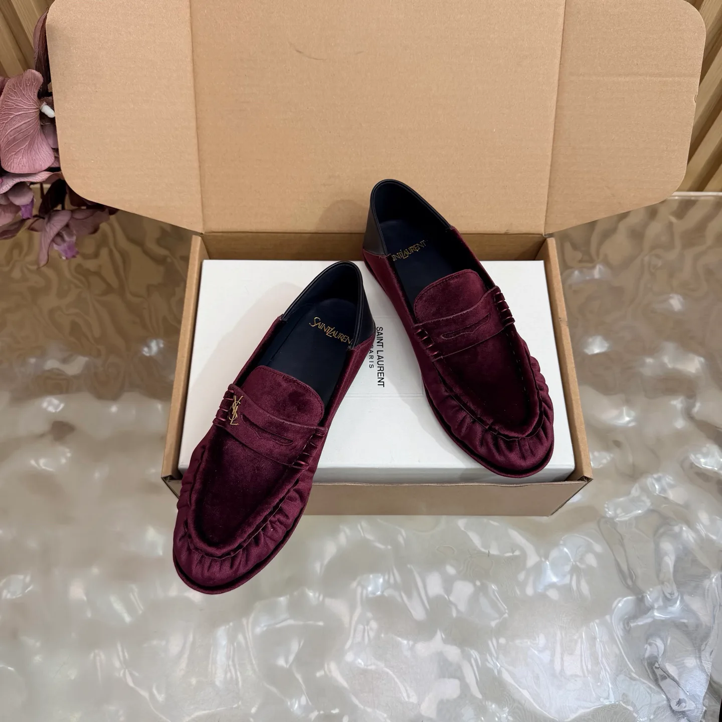 Лоферы И Мокасины Женские Saint Laurent 17926446
