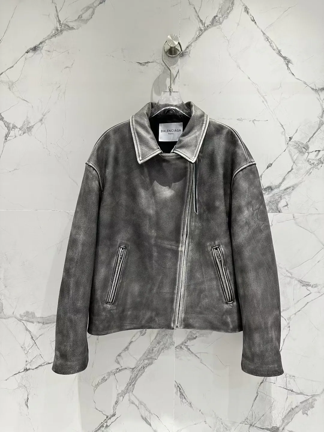 Кожаные Куртки И Дублёнки Мужские Balenciaga 11700450