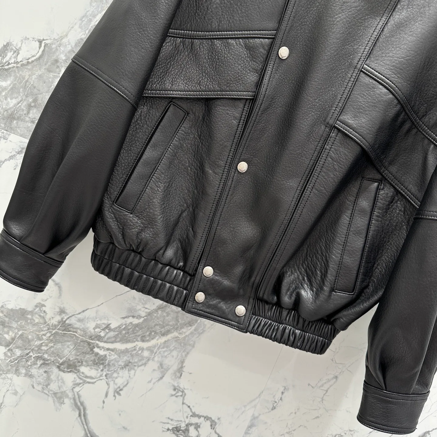 Кожаные Куртки И Дублёнки Женские Saint Laurent 11544787