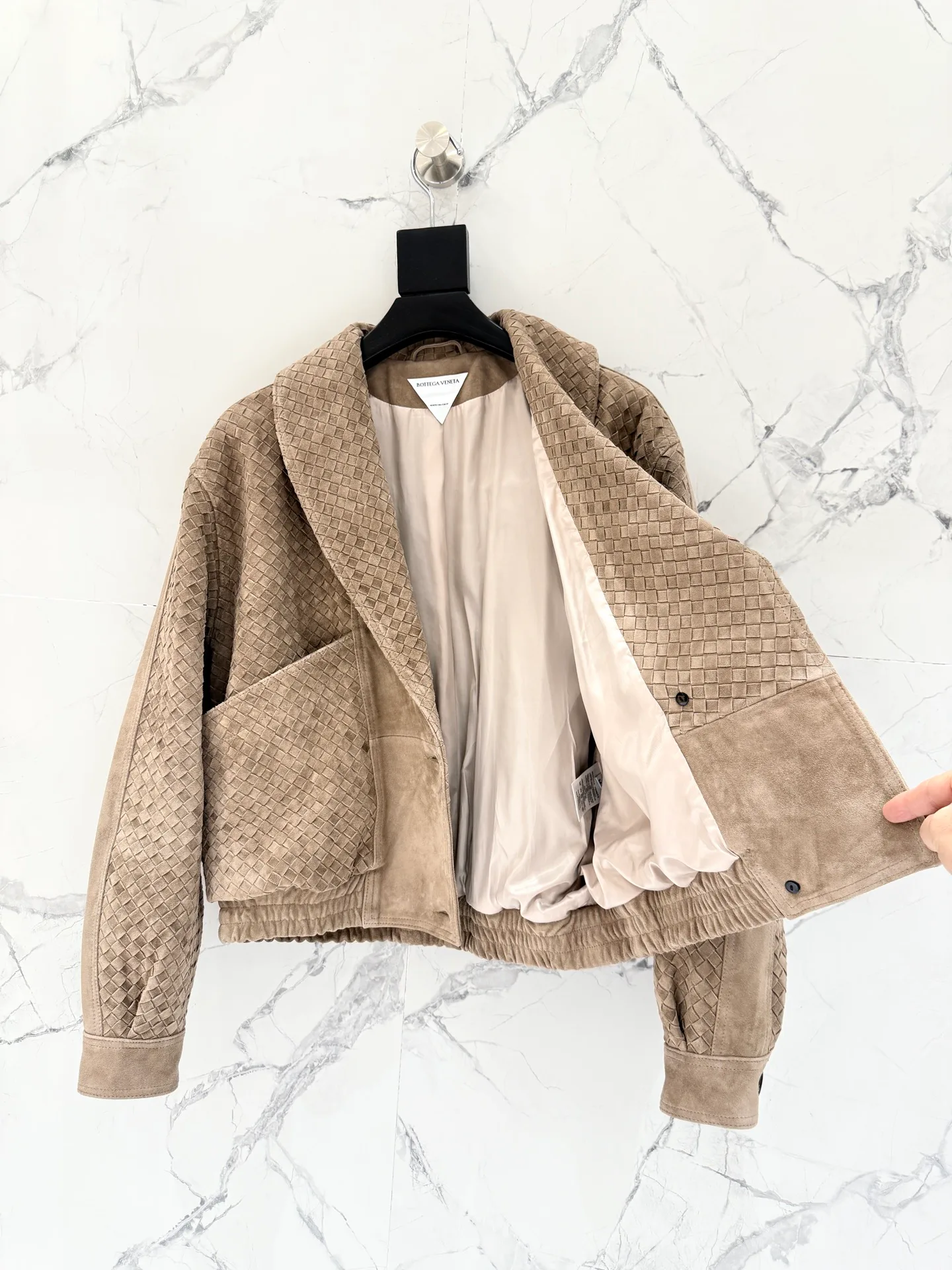 Кожаные Куртки И Дублёнки Женские Bottega Veneta 18699852