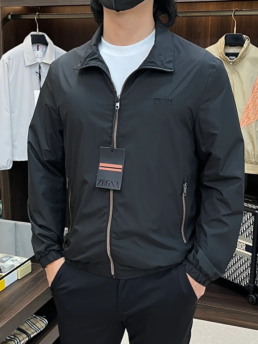 Куртки И Пуховики Мужские Zegna 11000590