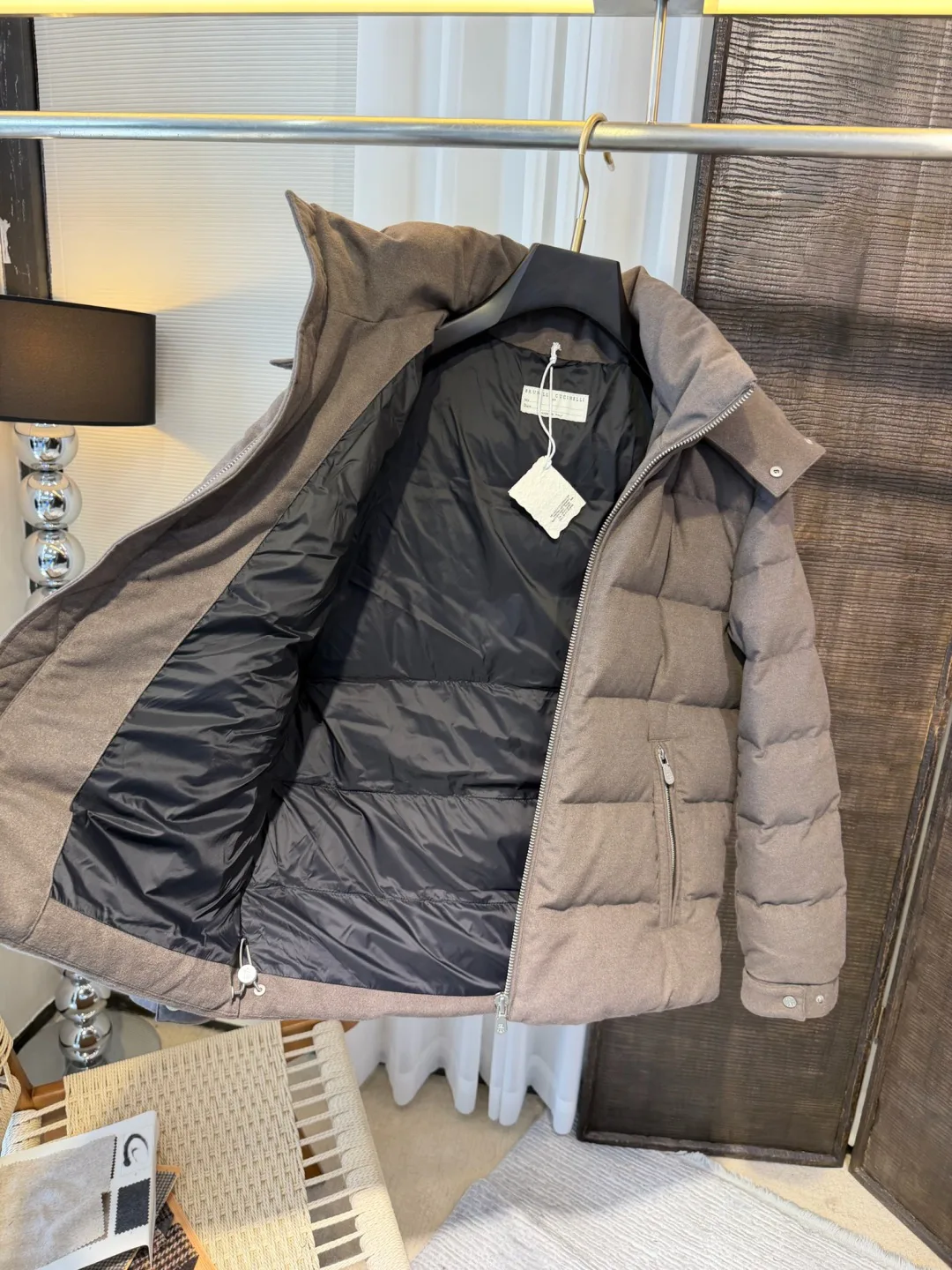 Куртки И Пуховики Мужские Brunello Cucinelli 18216748