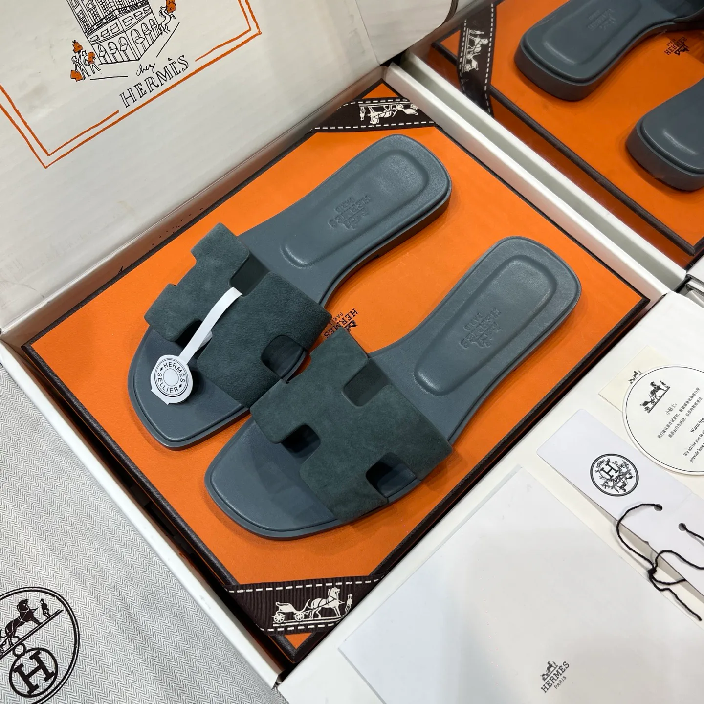 Шлепанцы Женские Hermes 5156690