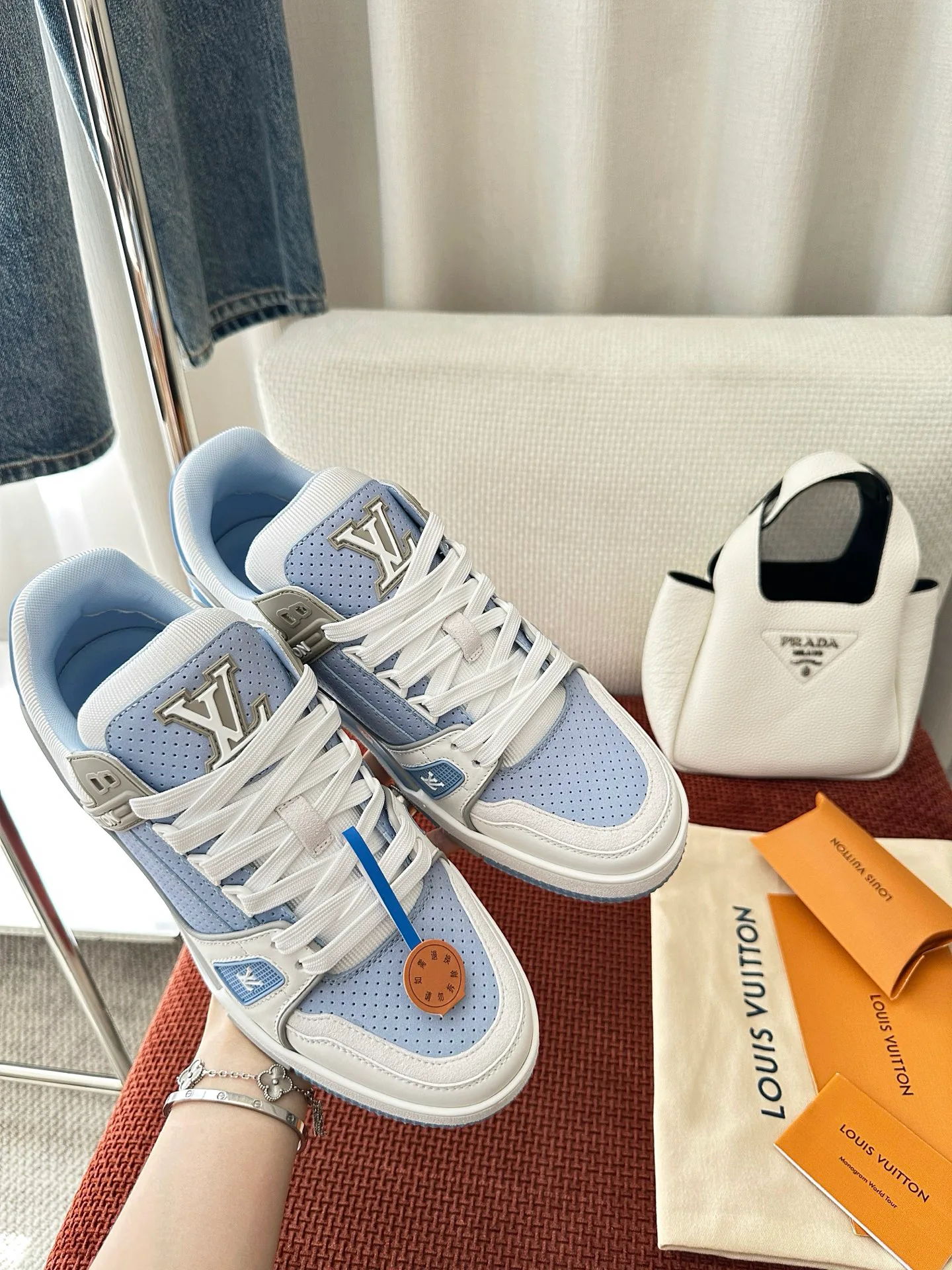 Кроссовки Женские Louis Vuitton 5045987