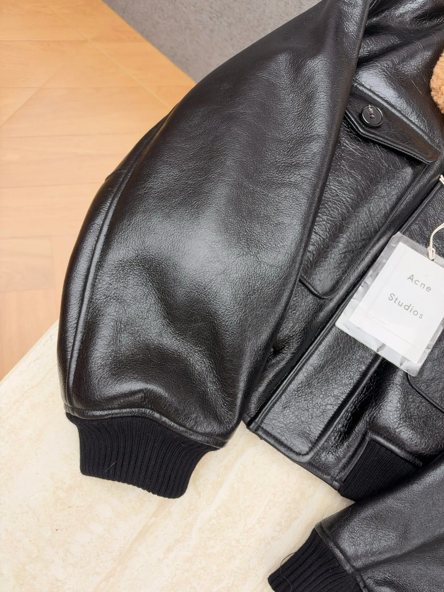 Кожаные Куртки И Дублёнки Женские Acne Studios 19407105