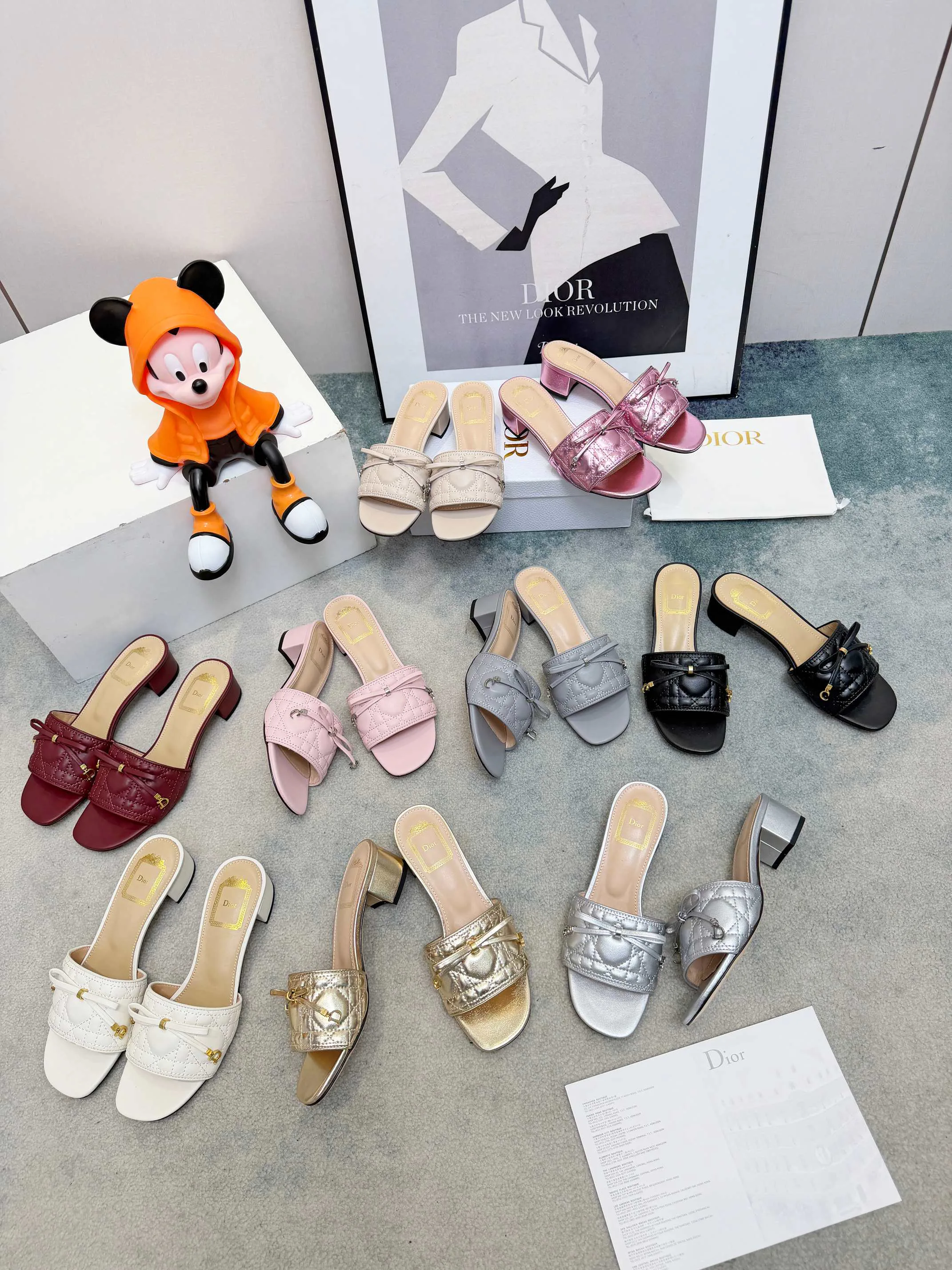 Шлепанцы Женские Christian Dior 17336046