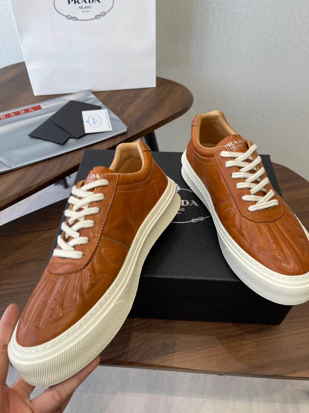 Кеды Мужские Prada 13075698