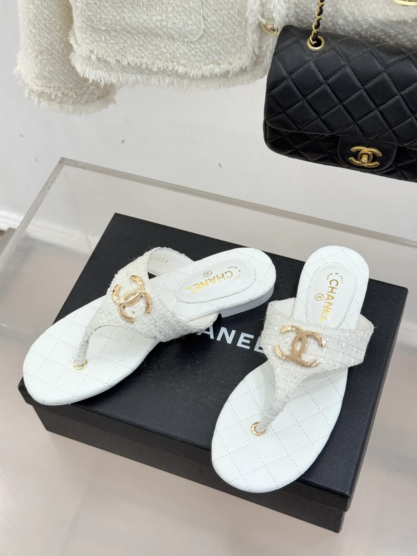 Шлепанцы Женские Chanel 9499407