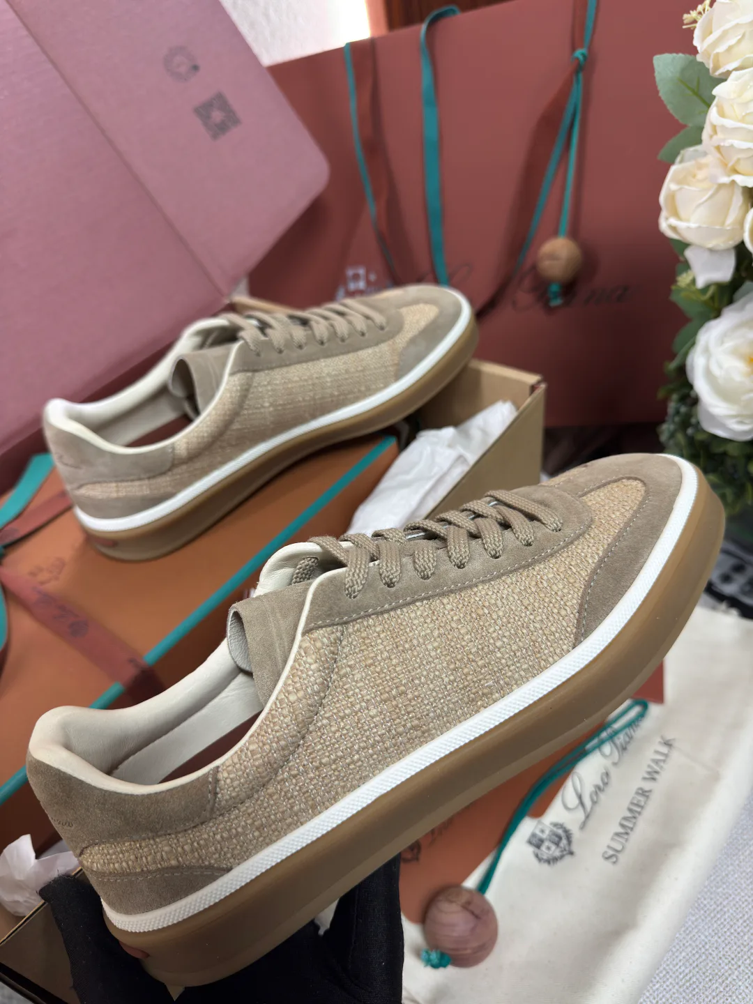 Кроссовки Женские Loro Piana 92466