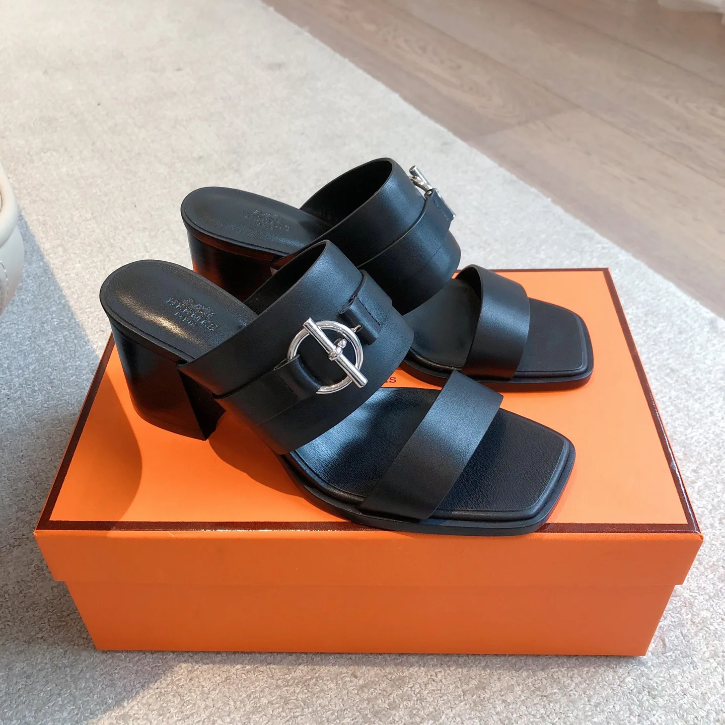 Шлепанцы Женские Hermes 9247