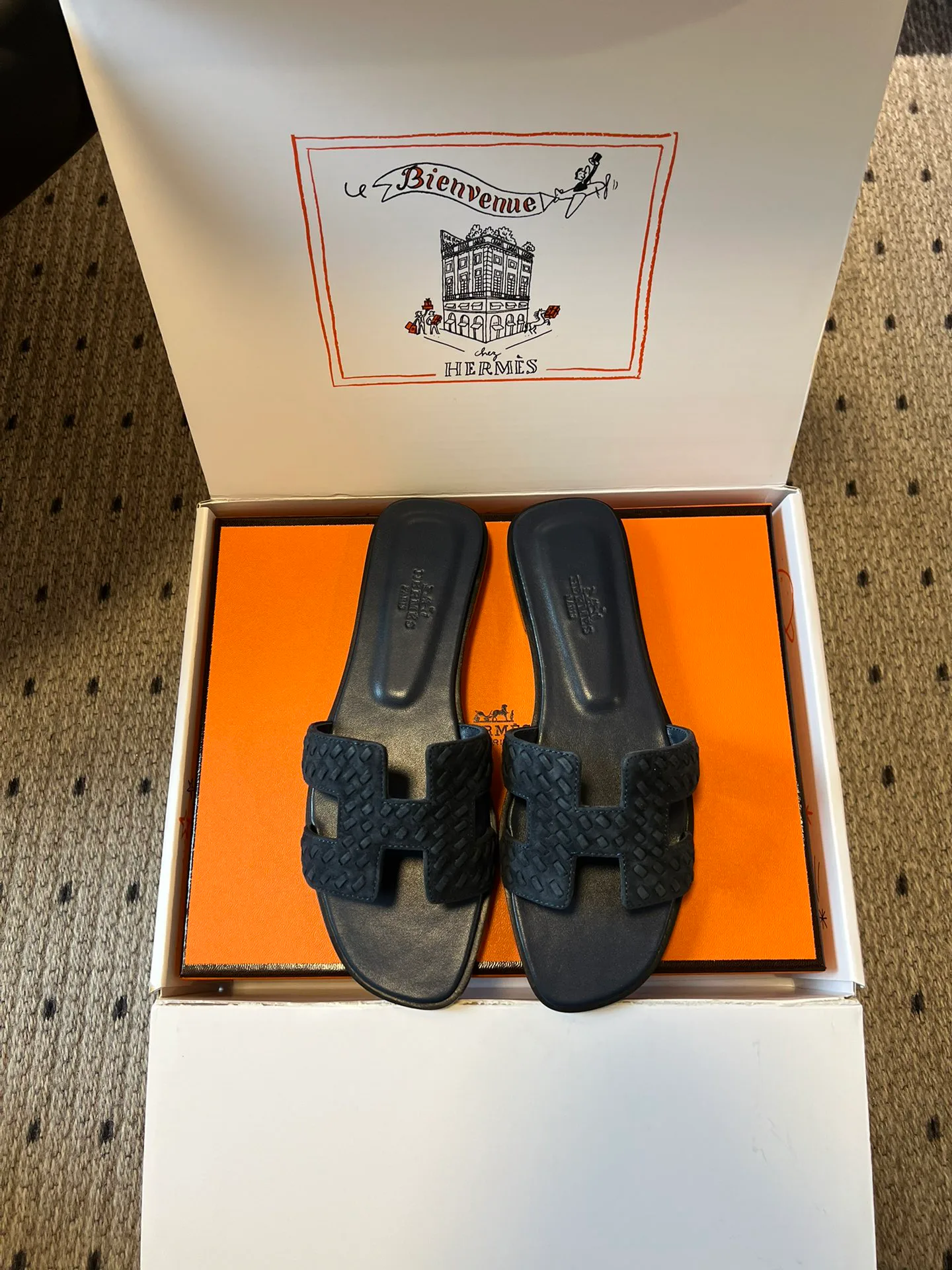 Шлепанцы Женские Hermes 11129418