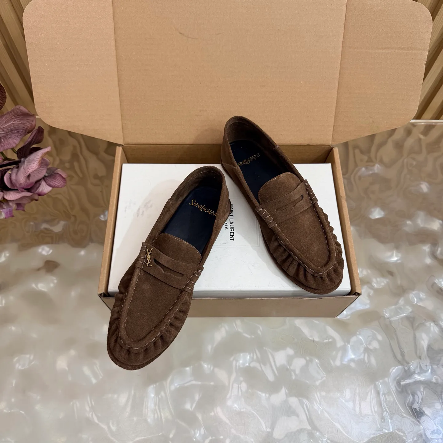 Лоферы И Мокасины Женские Saint Laurent 18062377