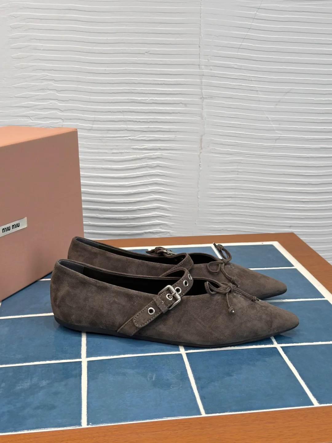 Балетки Женские Miu Miu 18125393