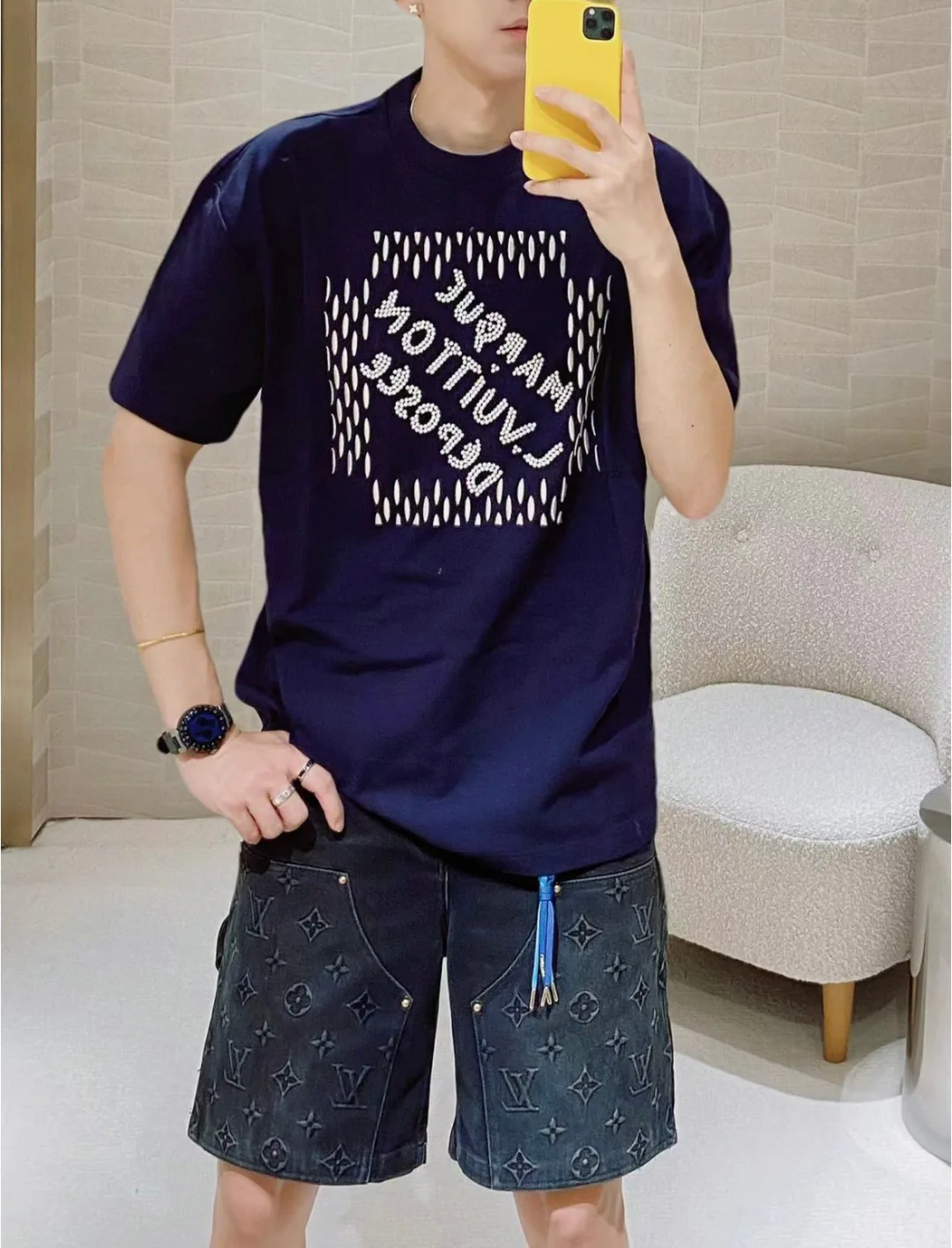 Шорты Мужские Louis Vuitton 13187797