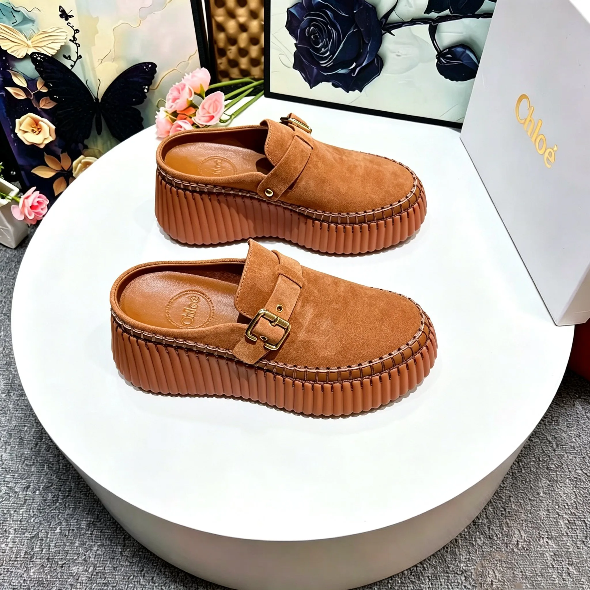 Мюли И Сабо Женские Chloe 17773547