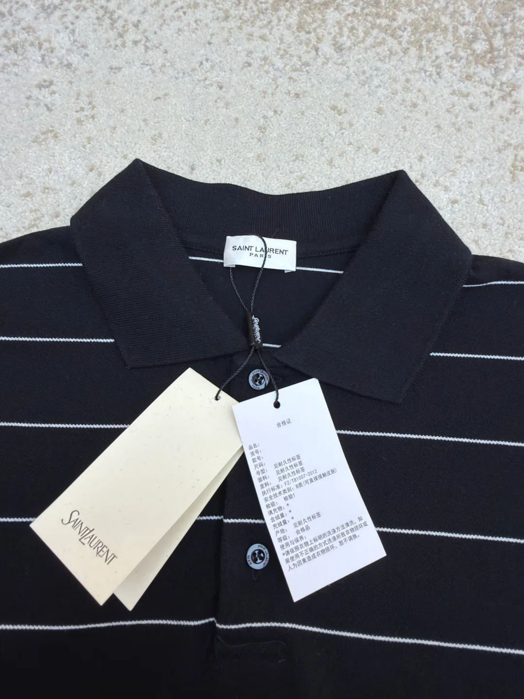 Рубашки Мужские Saint Laurent 4763909