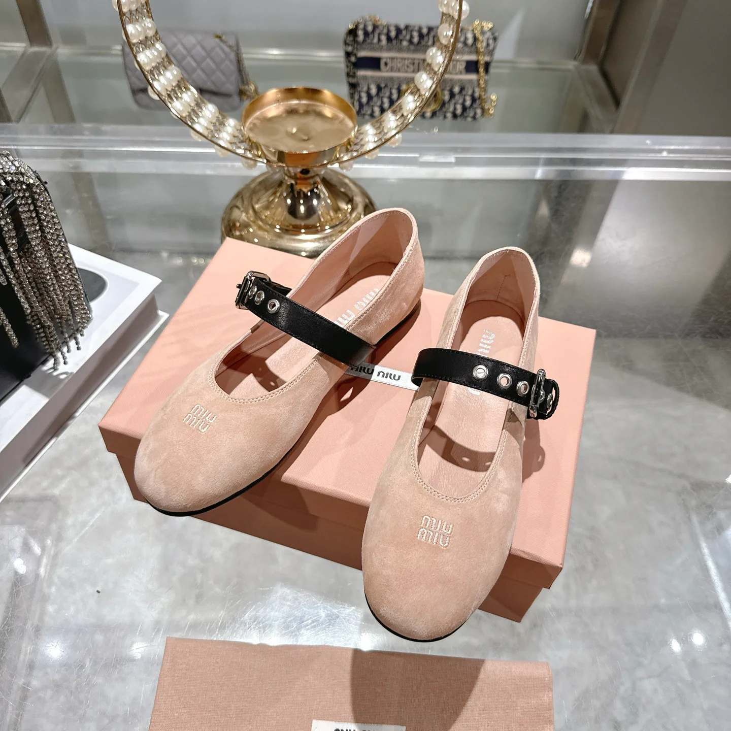 Балетки Женские Miu Miu 11677176