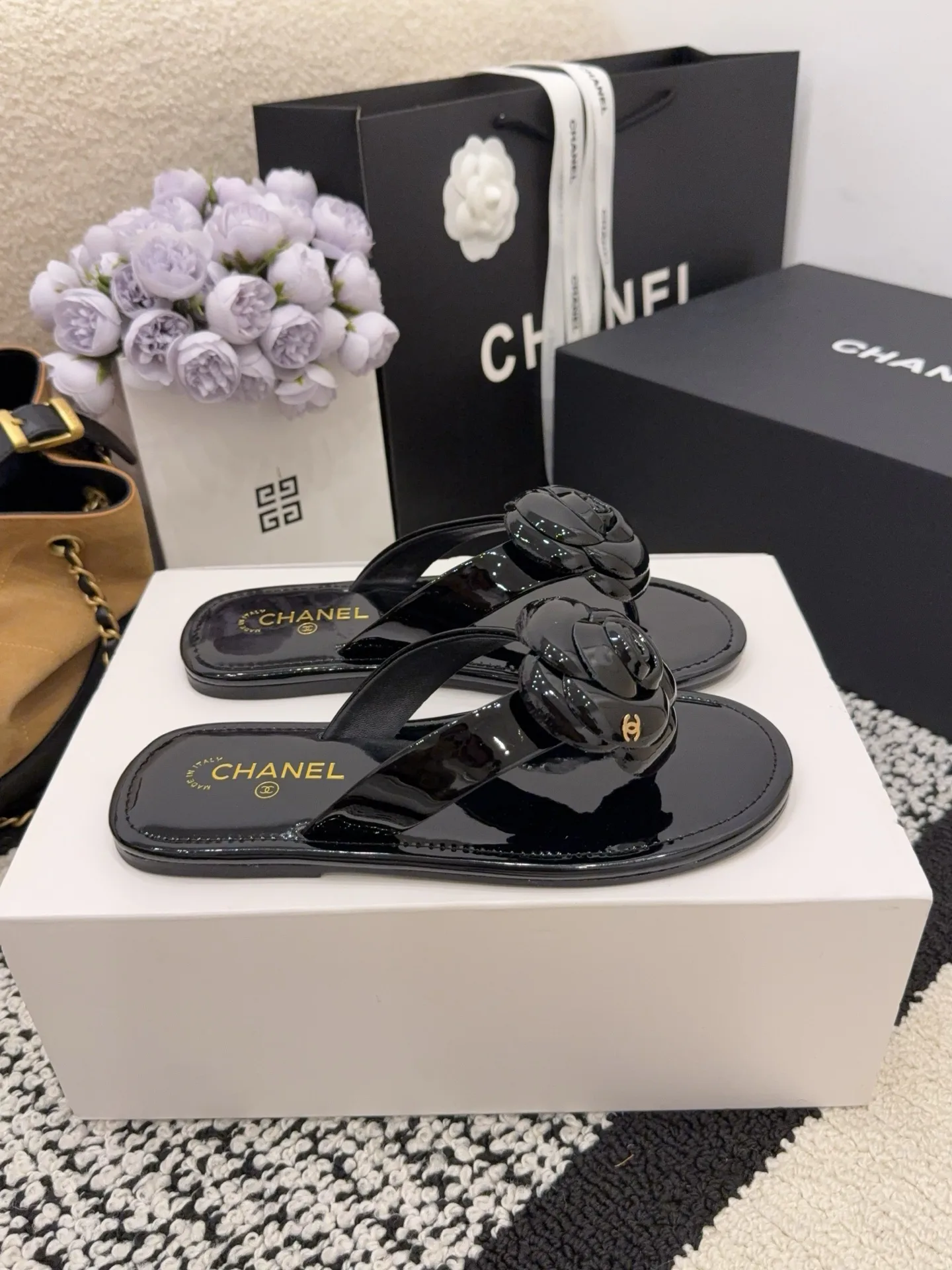 Шлепанцы Женские Chanel 403352