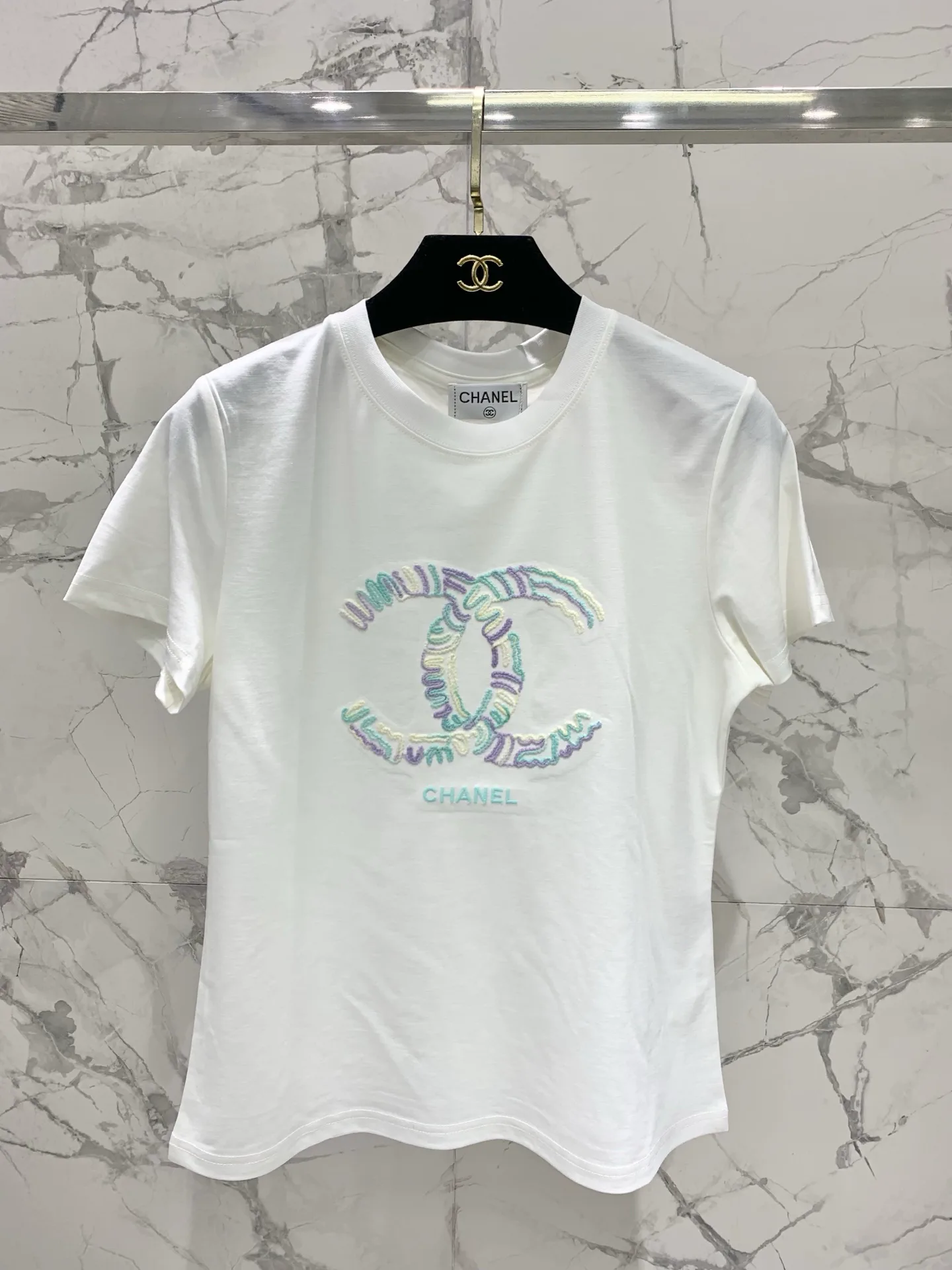Футболки Женские Chanel 4762253