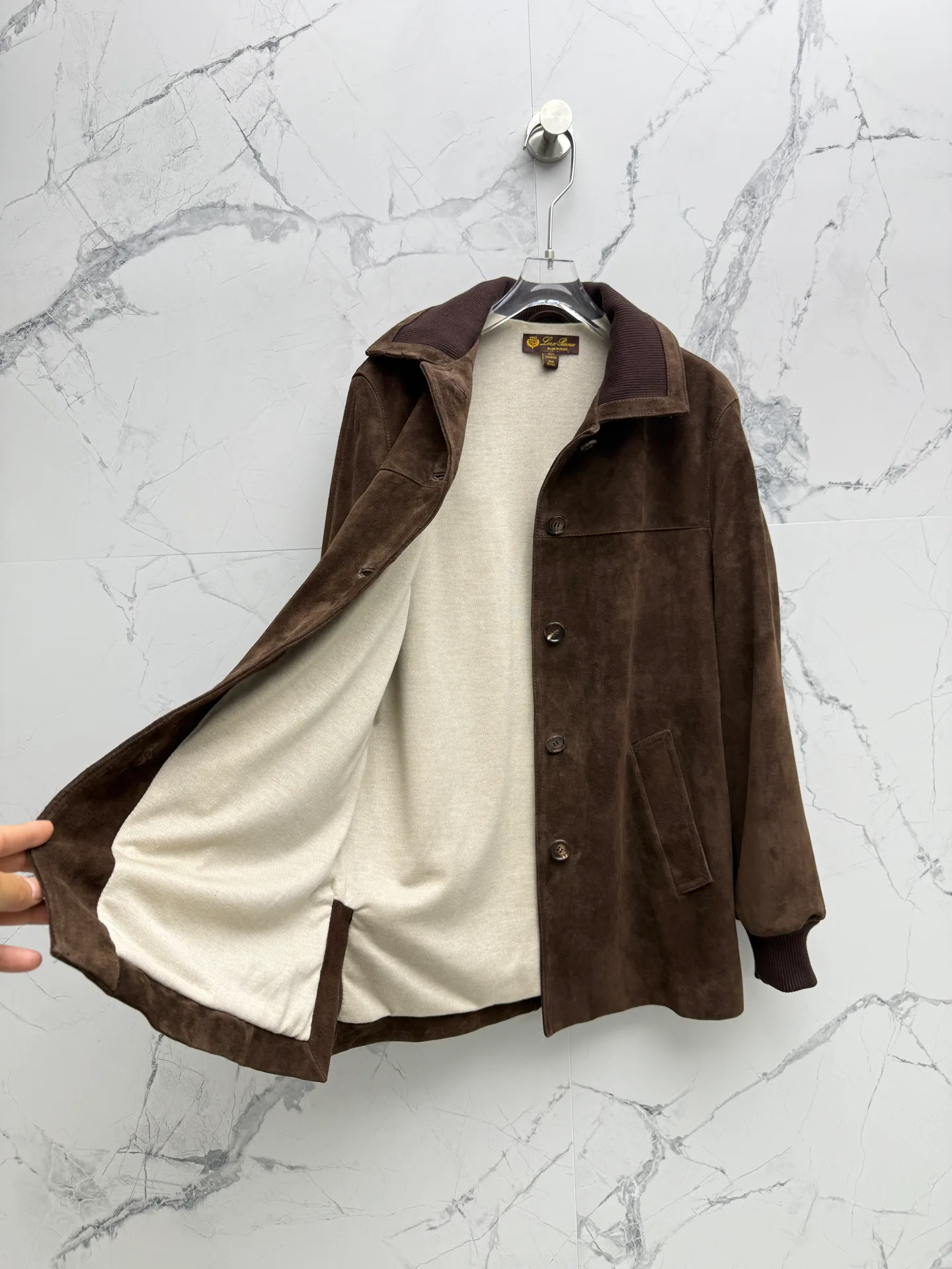 Кожаные Куртки И Дублёнки Женские Loro Piana 11544830