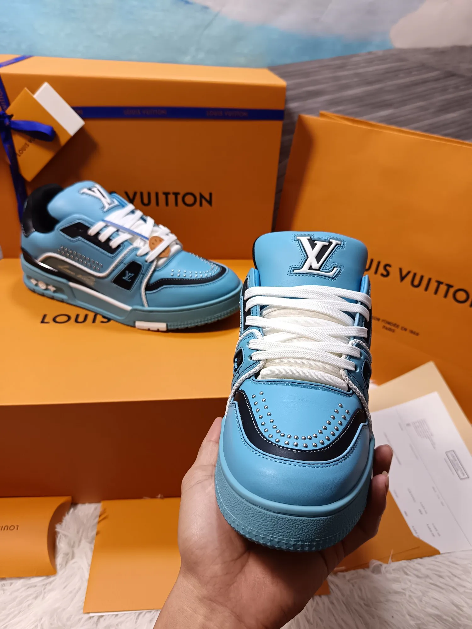 Кроссовки Мужские Louis Vuitton 311374