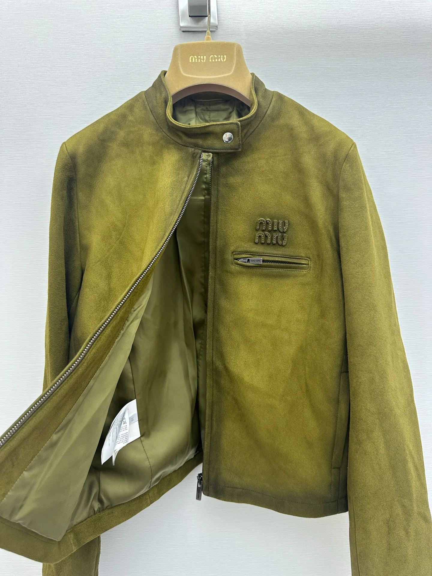 Кожаные Куртки И Дублёнки Женские Miu Miu 19046426