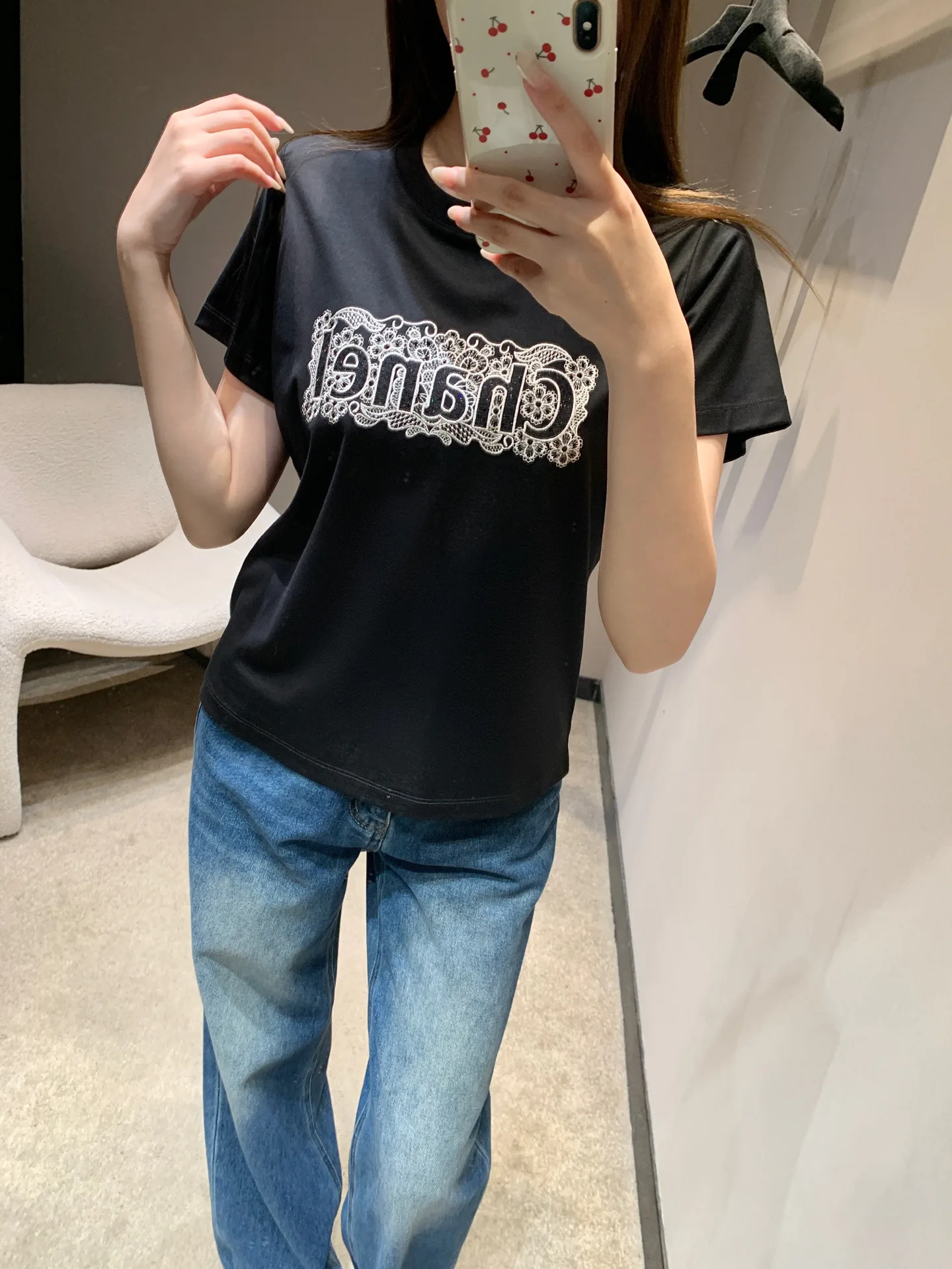 Футболки Женские Chanel 794166