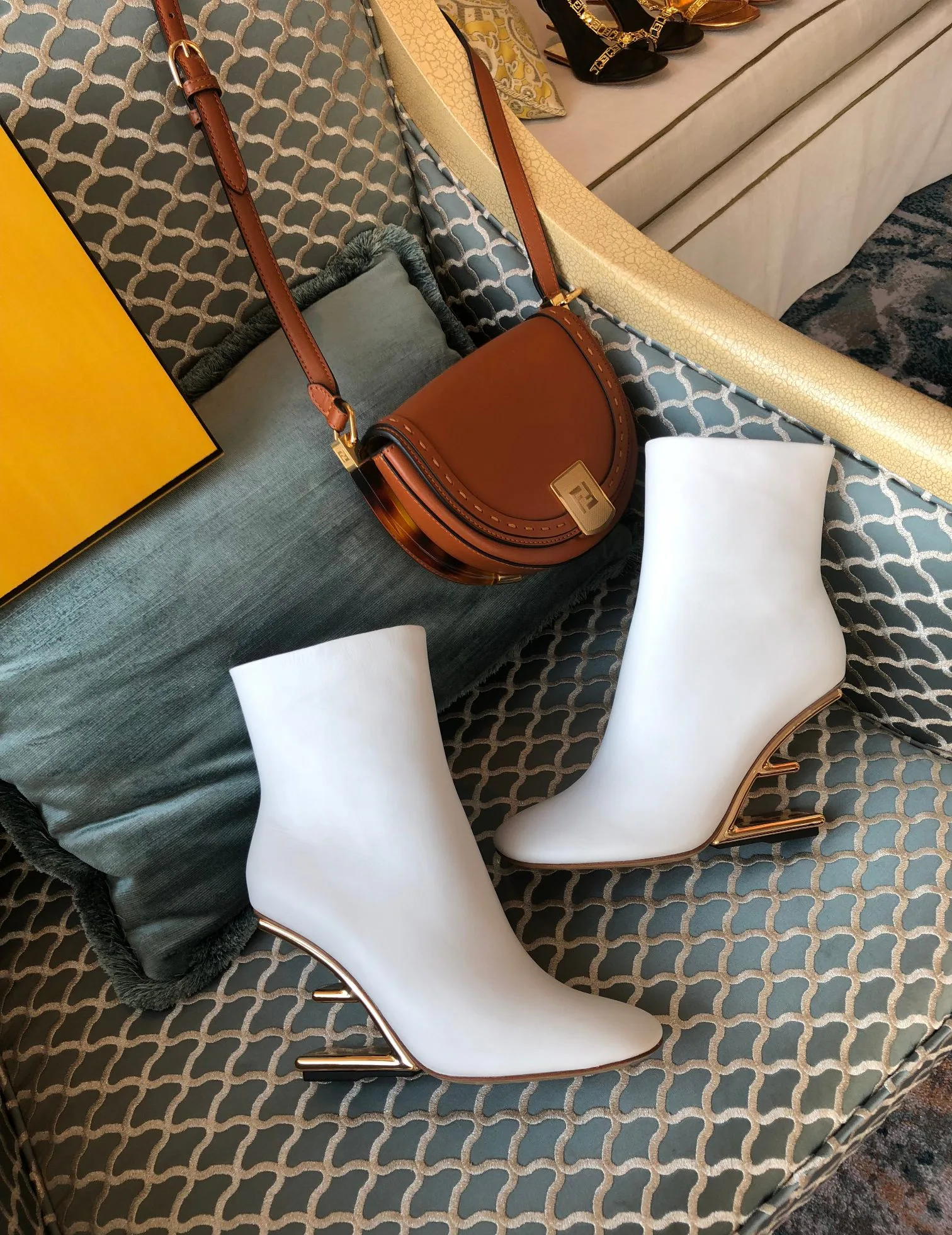 Ботильоны Женские Fendi 139712