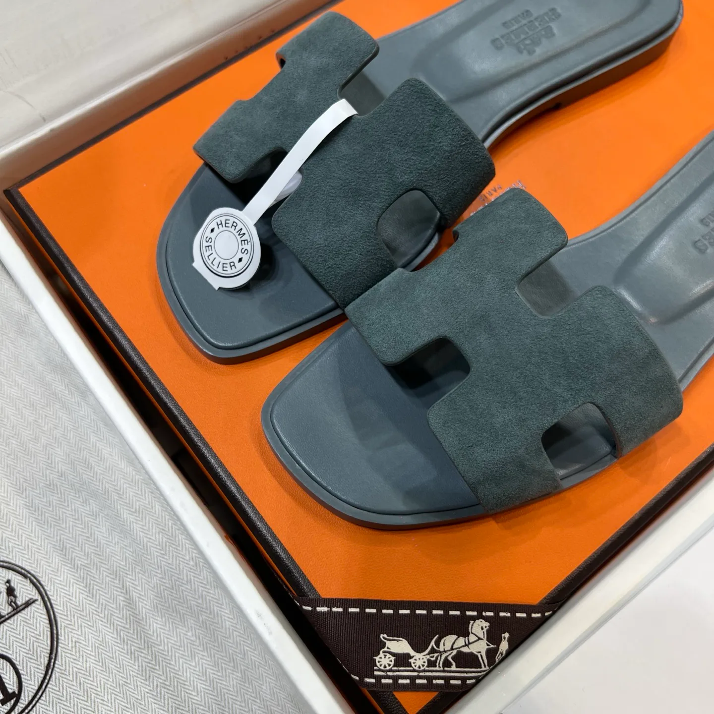 Шлепанцы Женские Hermes 5156690