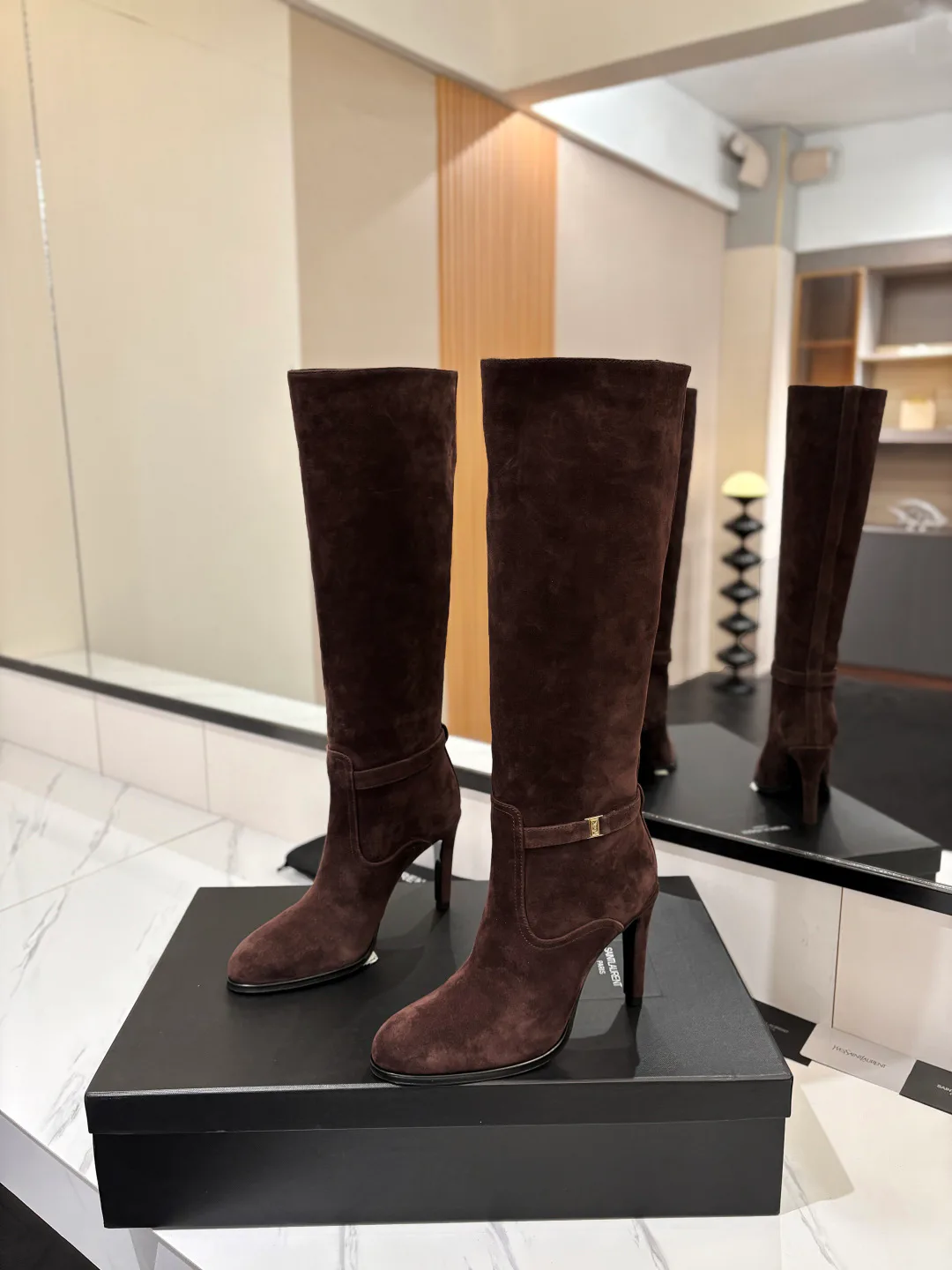 Сапоги Женские Saint Laurent 18508902