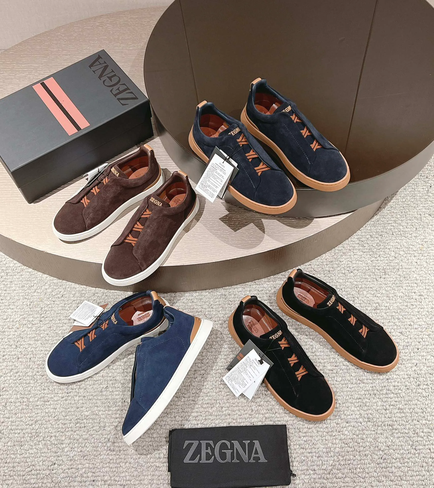 Кроссовки Мужские Zegna 18265307