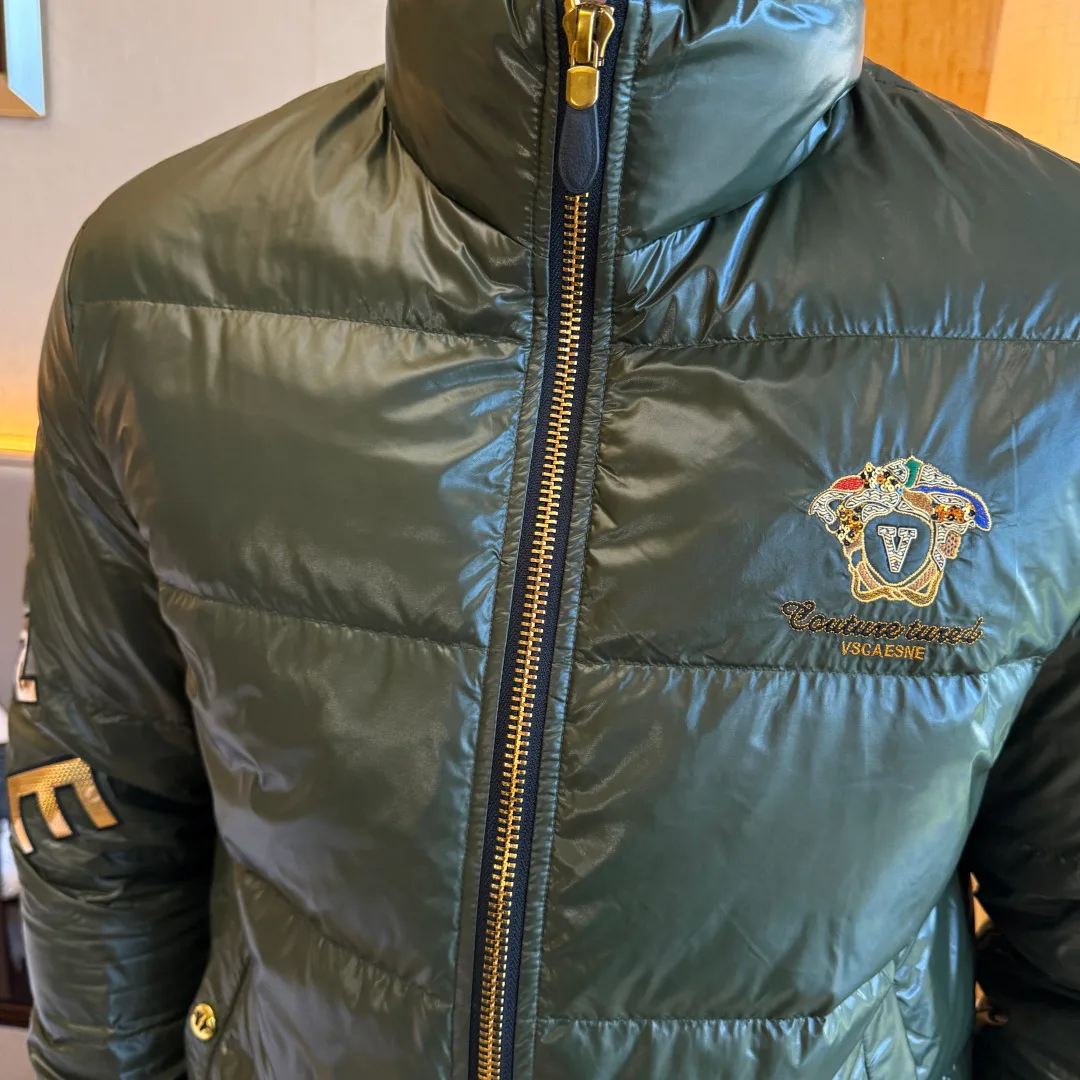 Куртки И Пуховики Мужские Versace 1236836