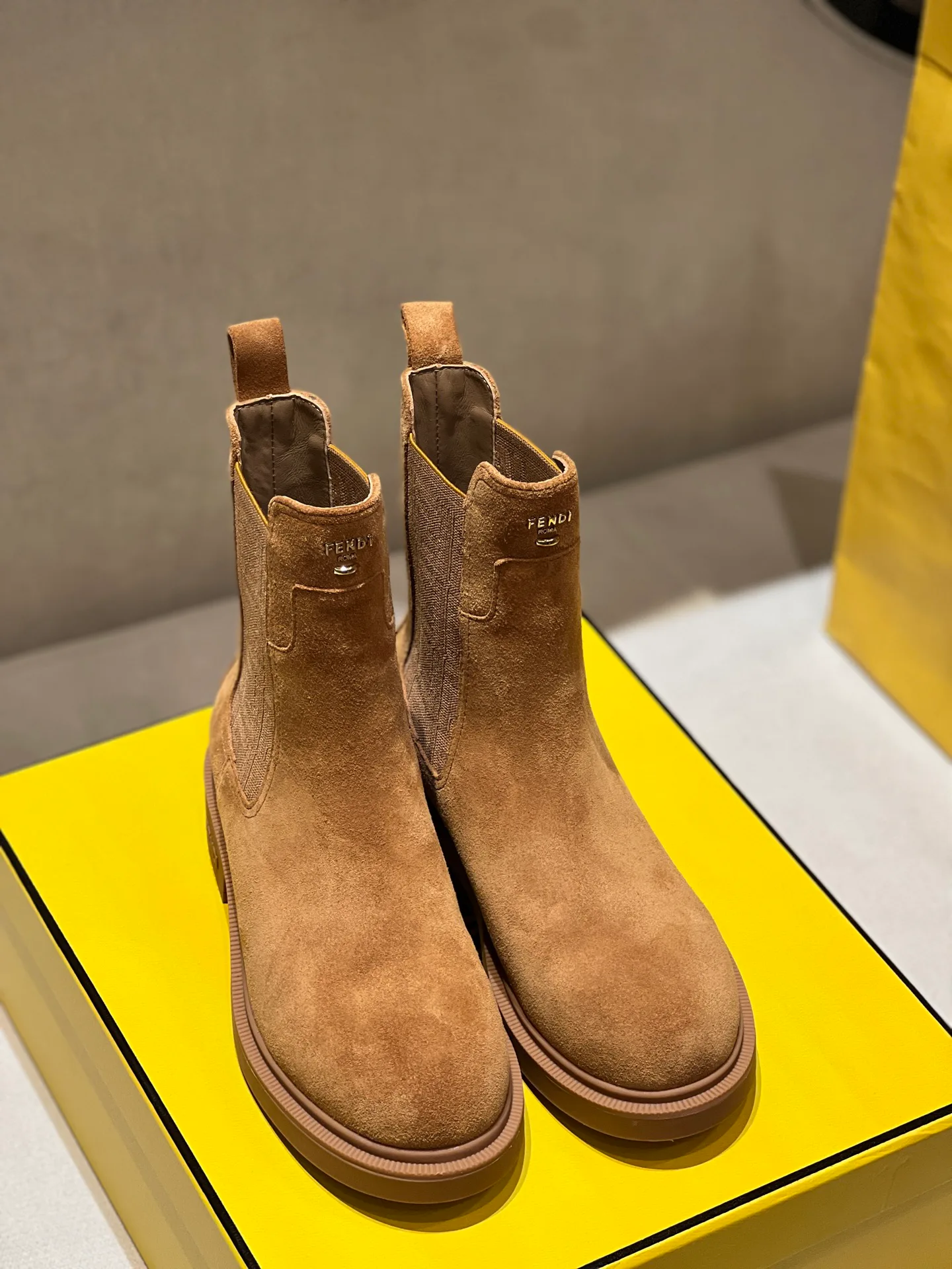 Ботинки Женские Fendi 1408704